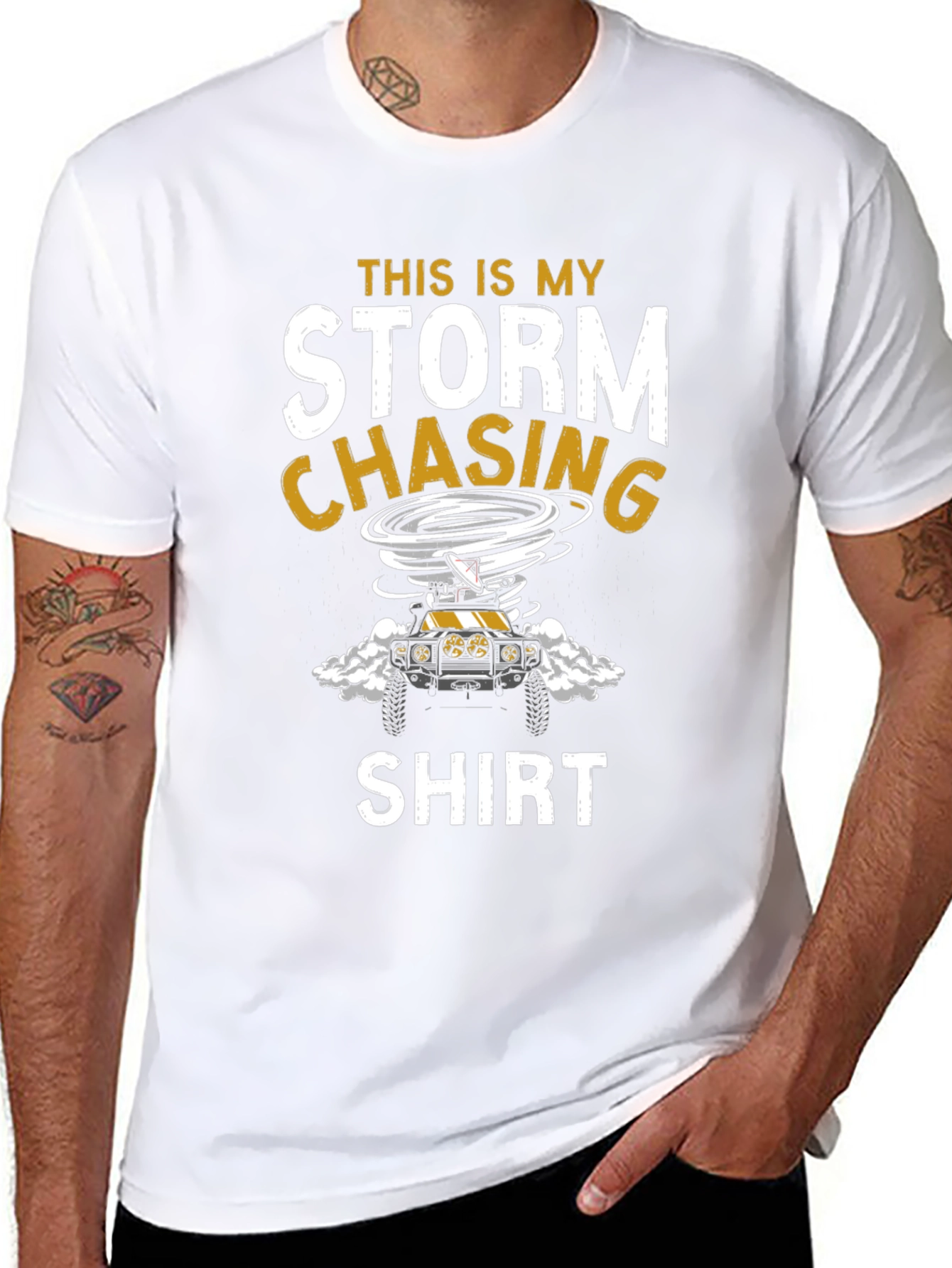 Storm Chasing Shirt - Tornado Hunter Apparel