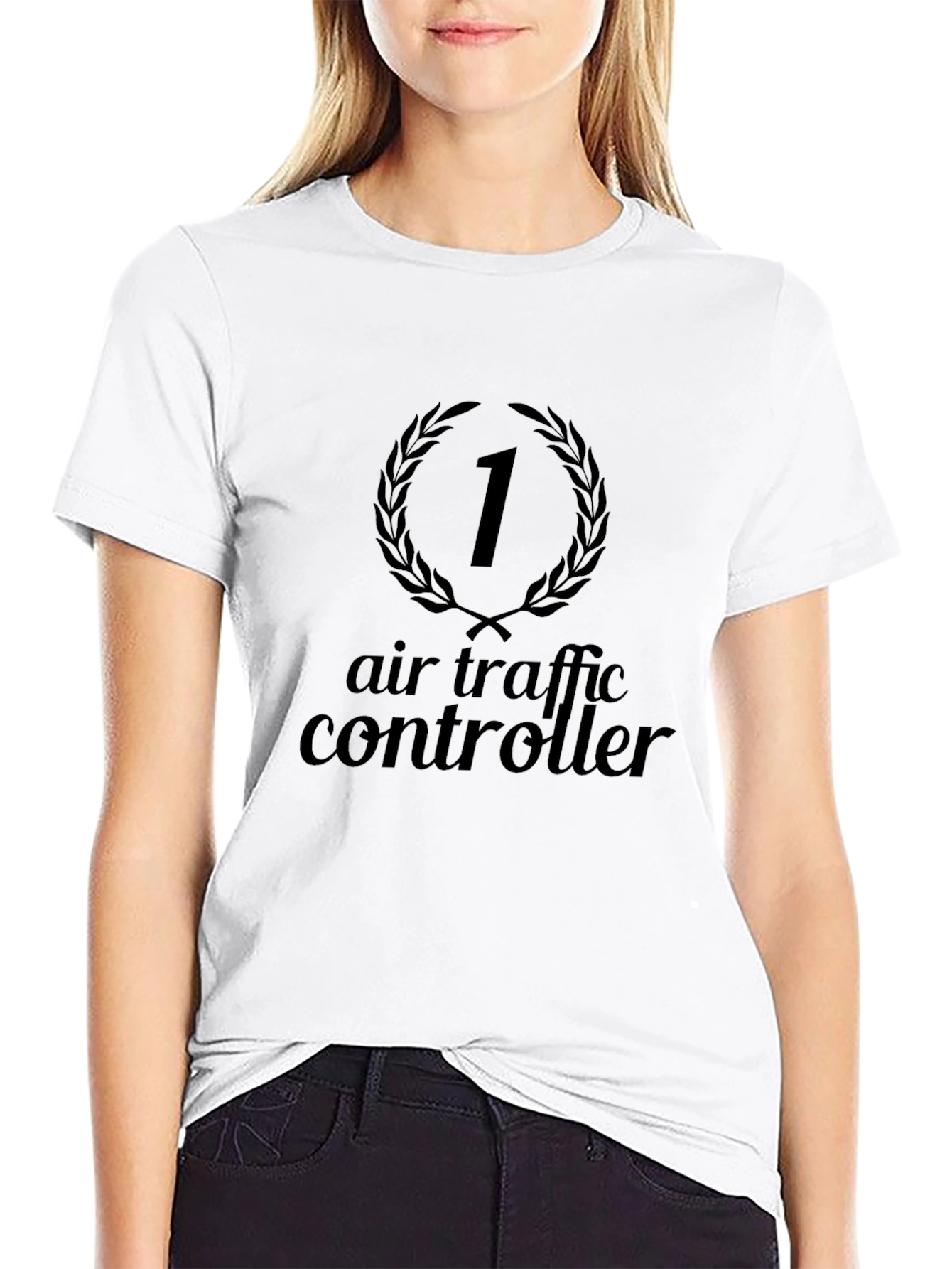 Air Traffic Controller #1 Black T-Shirt