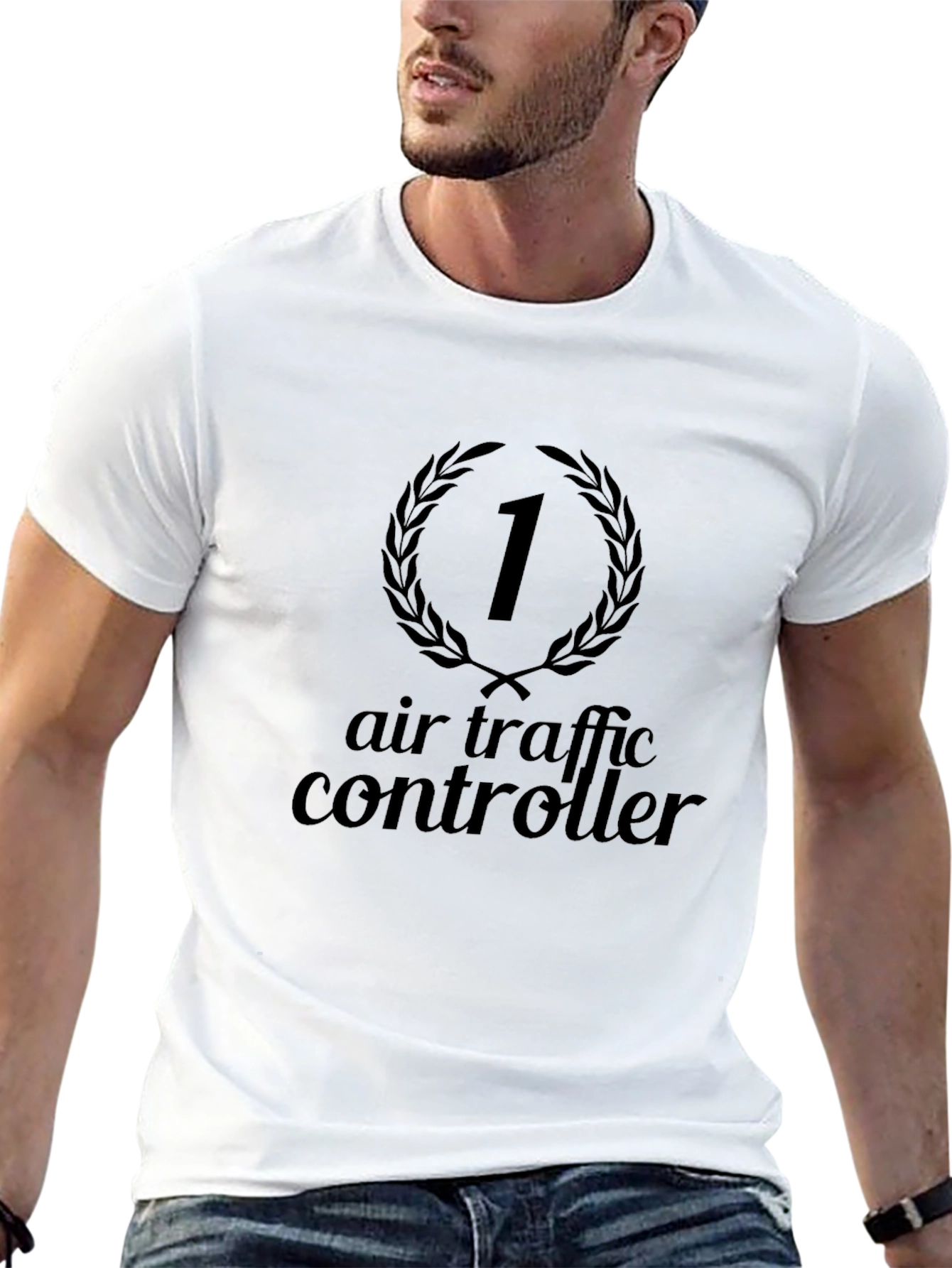 Air Traffic Controller #1 Black T-Shirt