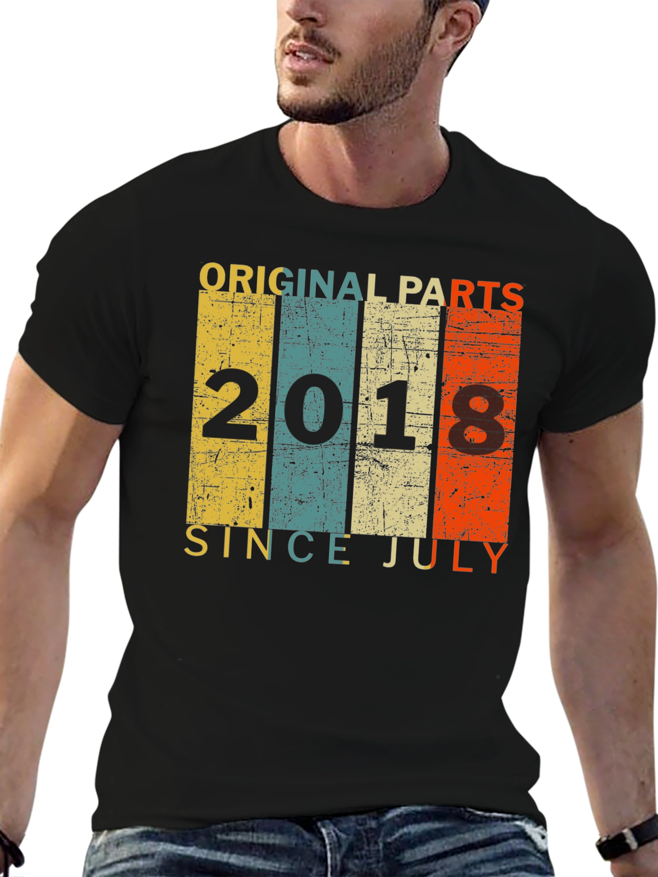 Original Parts 2018 Since July T-Shirt