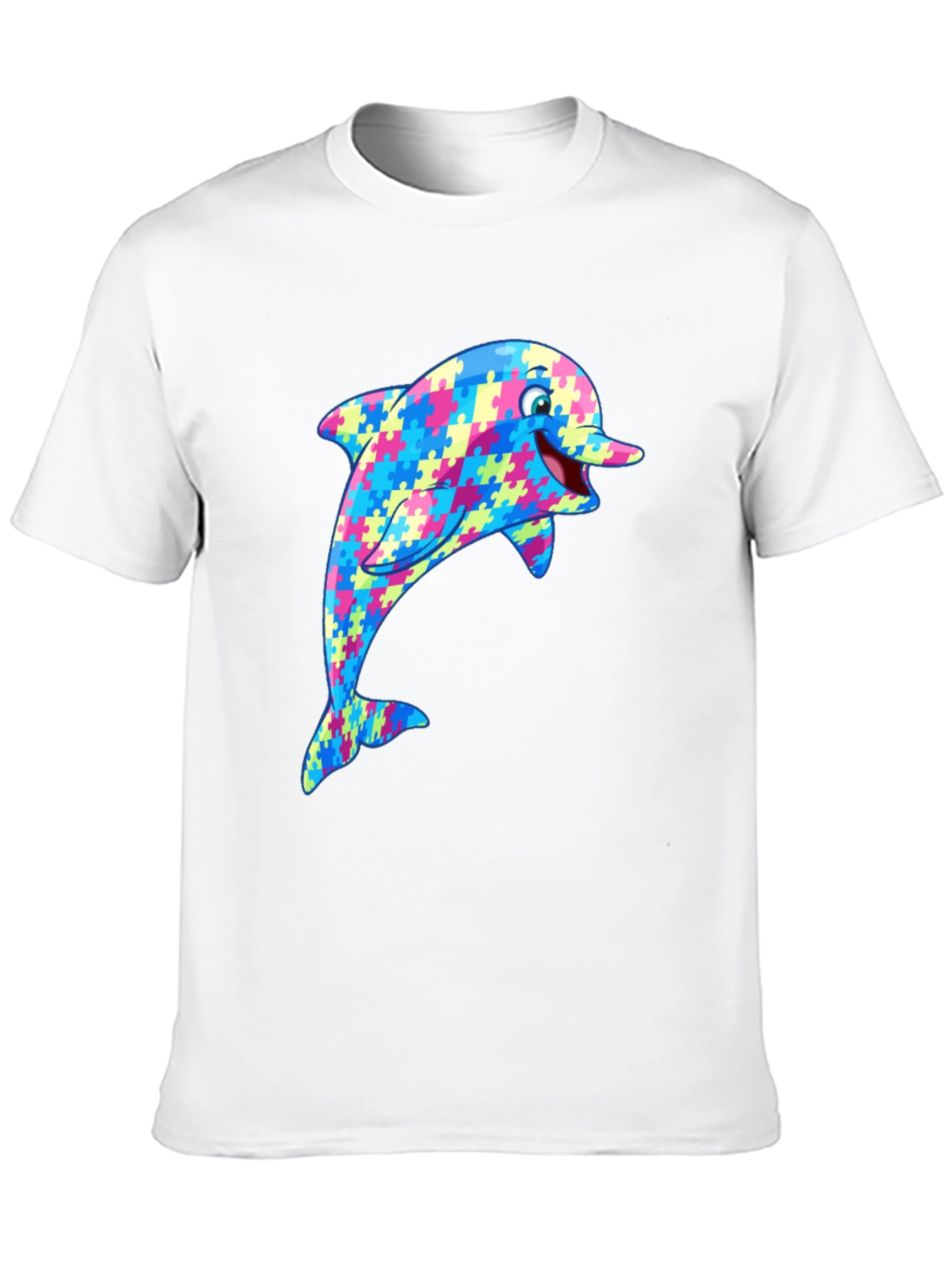 Dolphin Autism Awareness T-Shirt