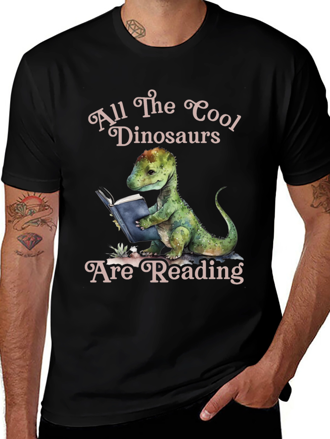 Cool Dinosaurs Reading T-Shirt