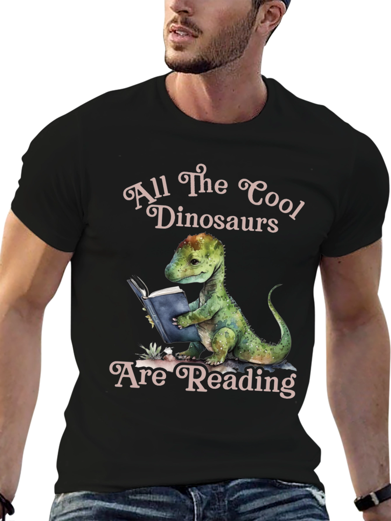 Cool Dinosaurs Reading T-Shirt