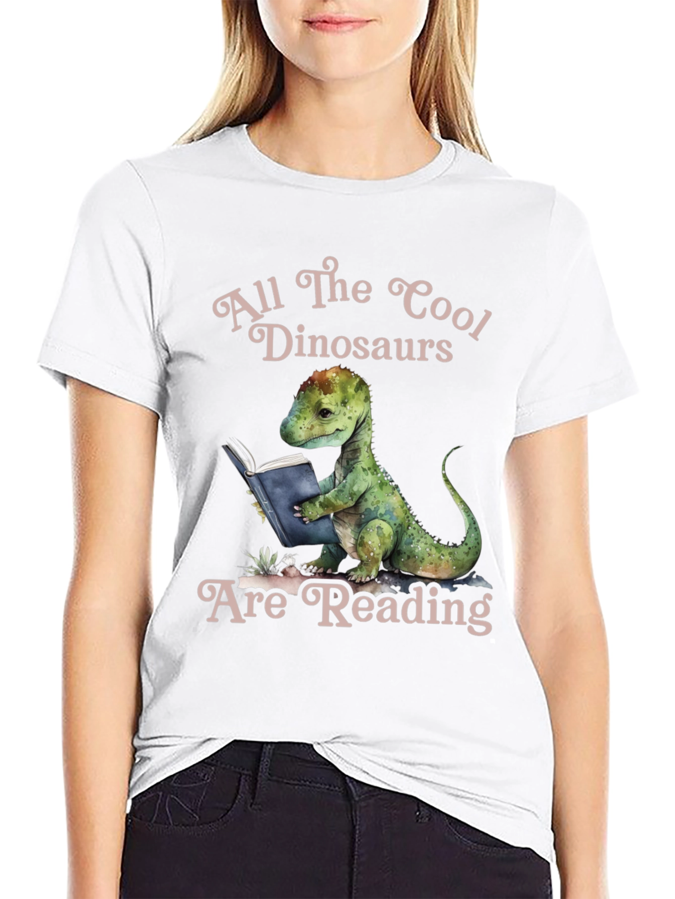 Cool Dinosaurs Reading T-Shirt
