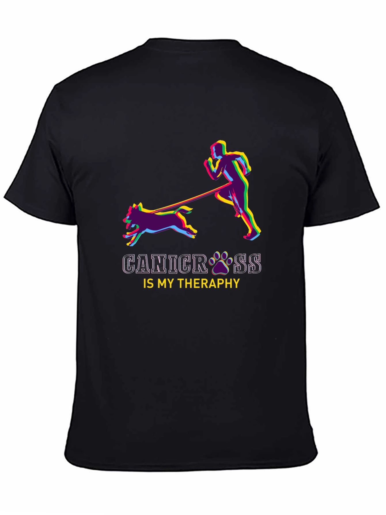 Canicross Therapy Graphic Tee