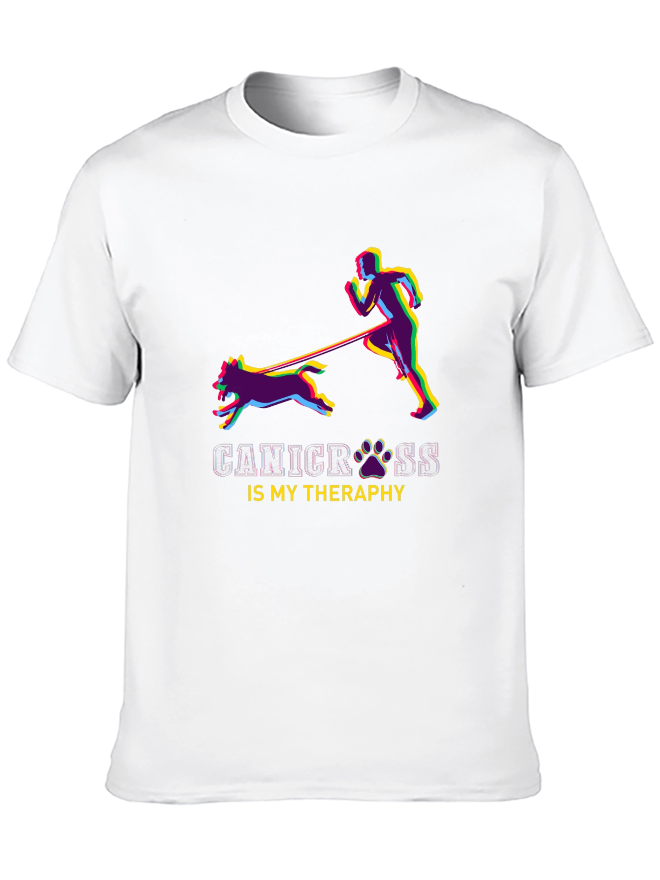 Canicross Therapy Graphic Tee