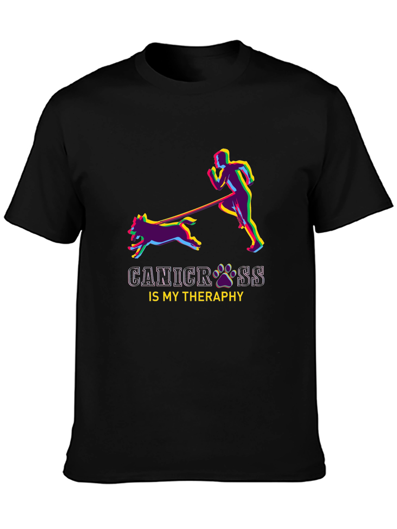 Canicross Therapy Graphic Tee