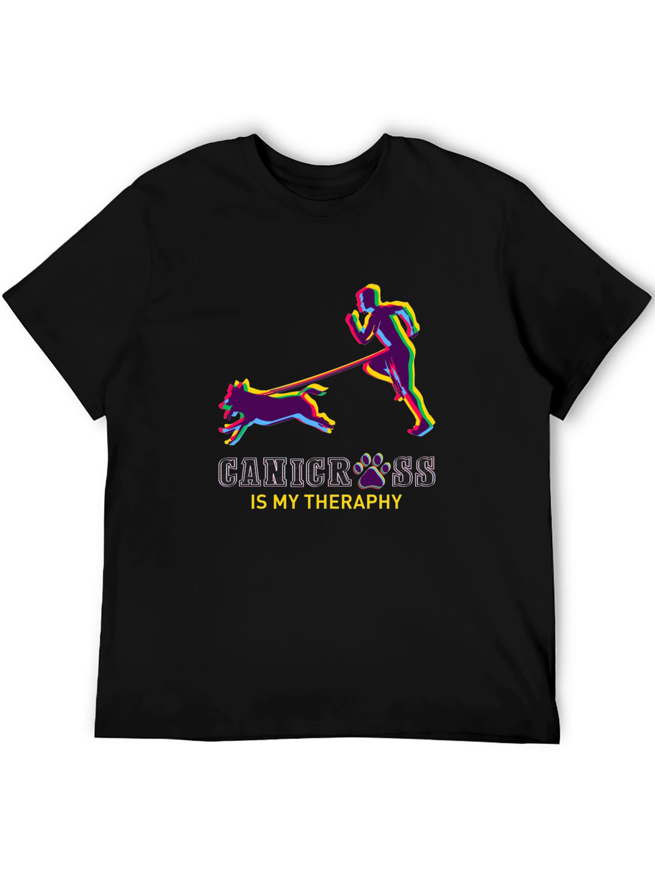 Canicross Therapy Graphic Tee