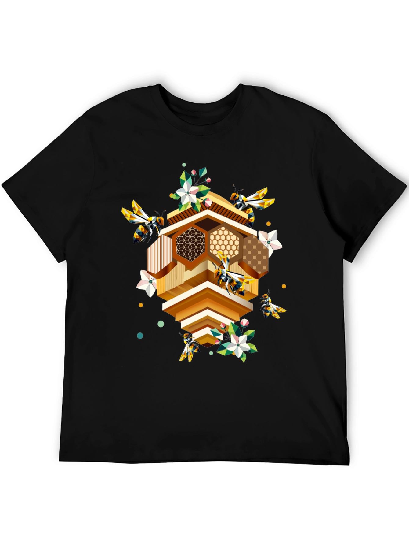 Geometric Beehive Tee