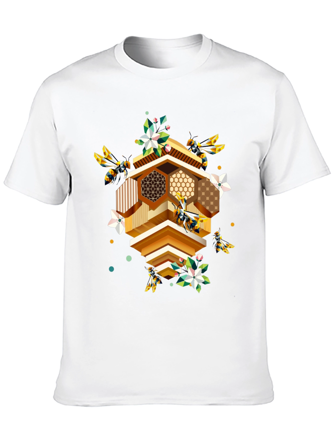 Geometric Beehive Tee
