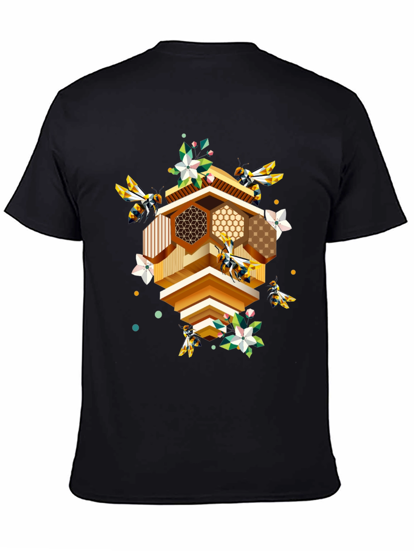 Geometric Beehive Tee