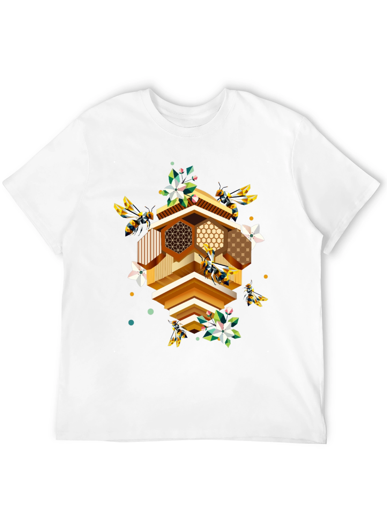Geometric Beehive Tee