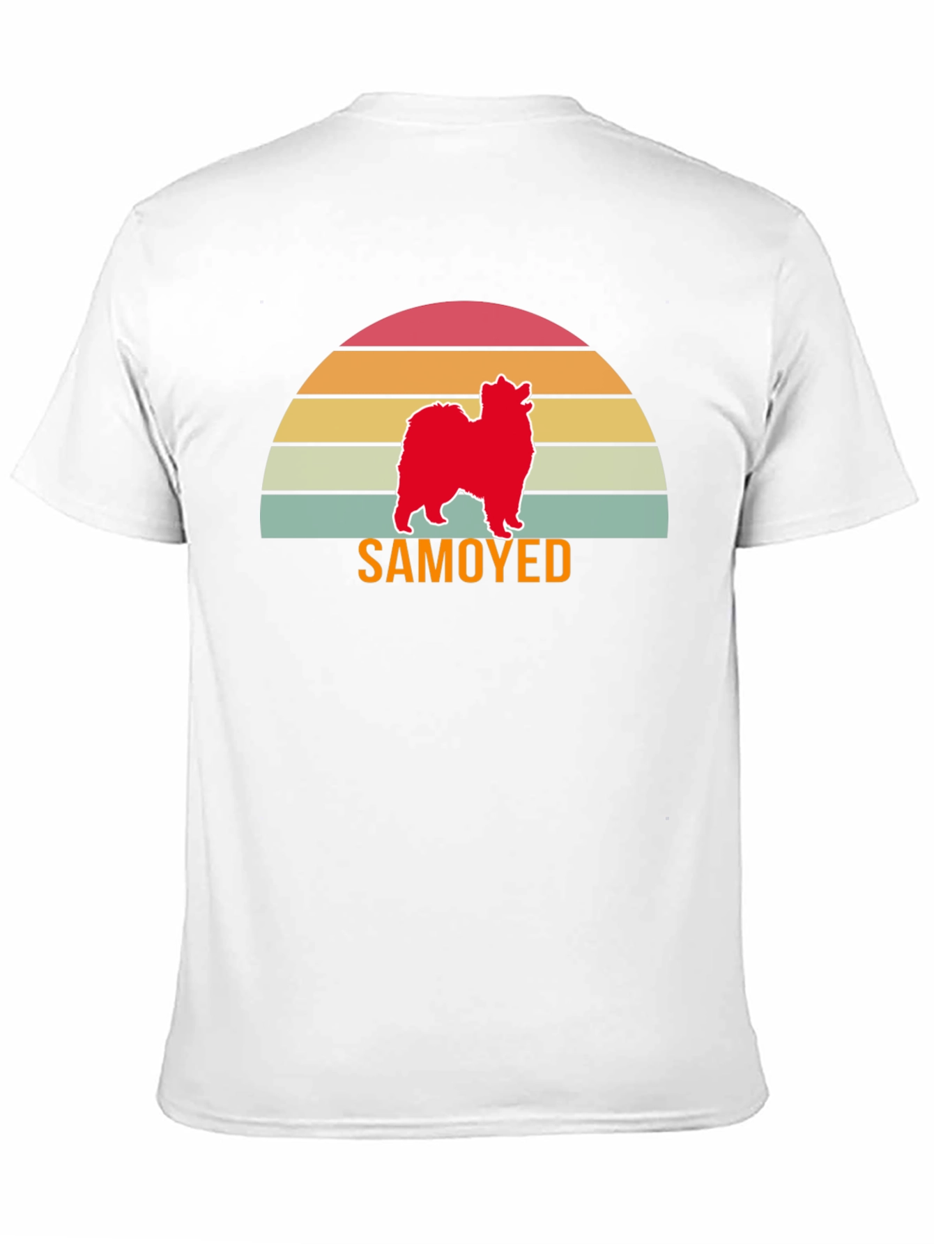 Samoyed Dog Sunset T-Shirt
