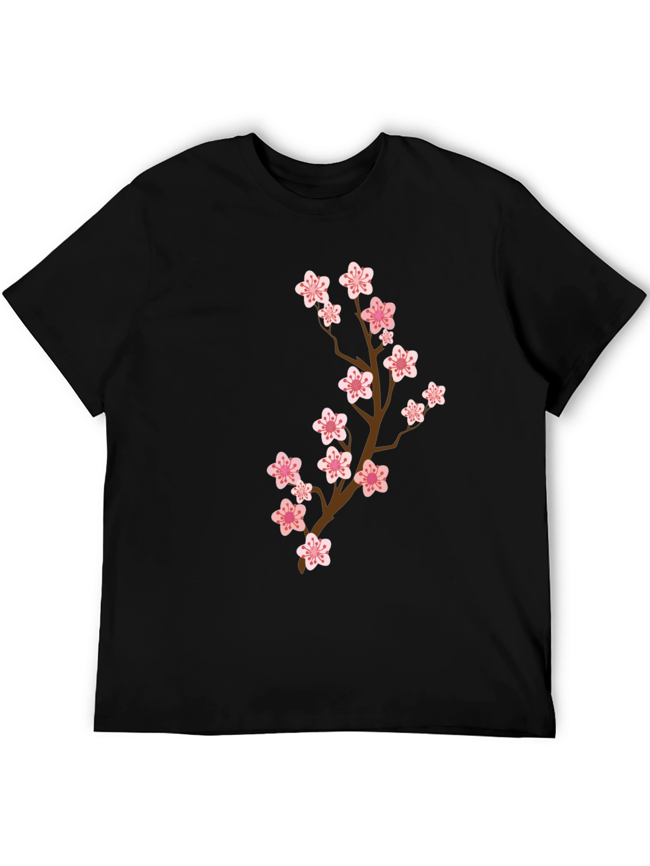 Sakura Blossom Graphic Tee - Stylish Mens T-Shirt