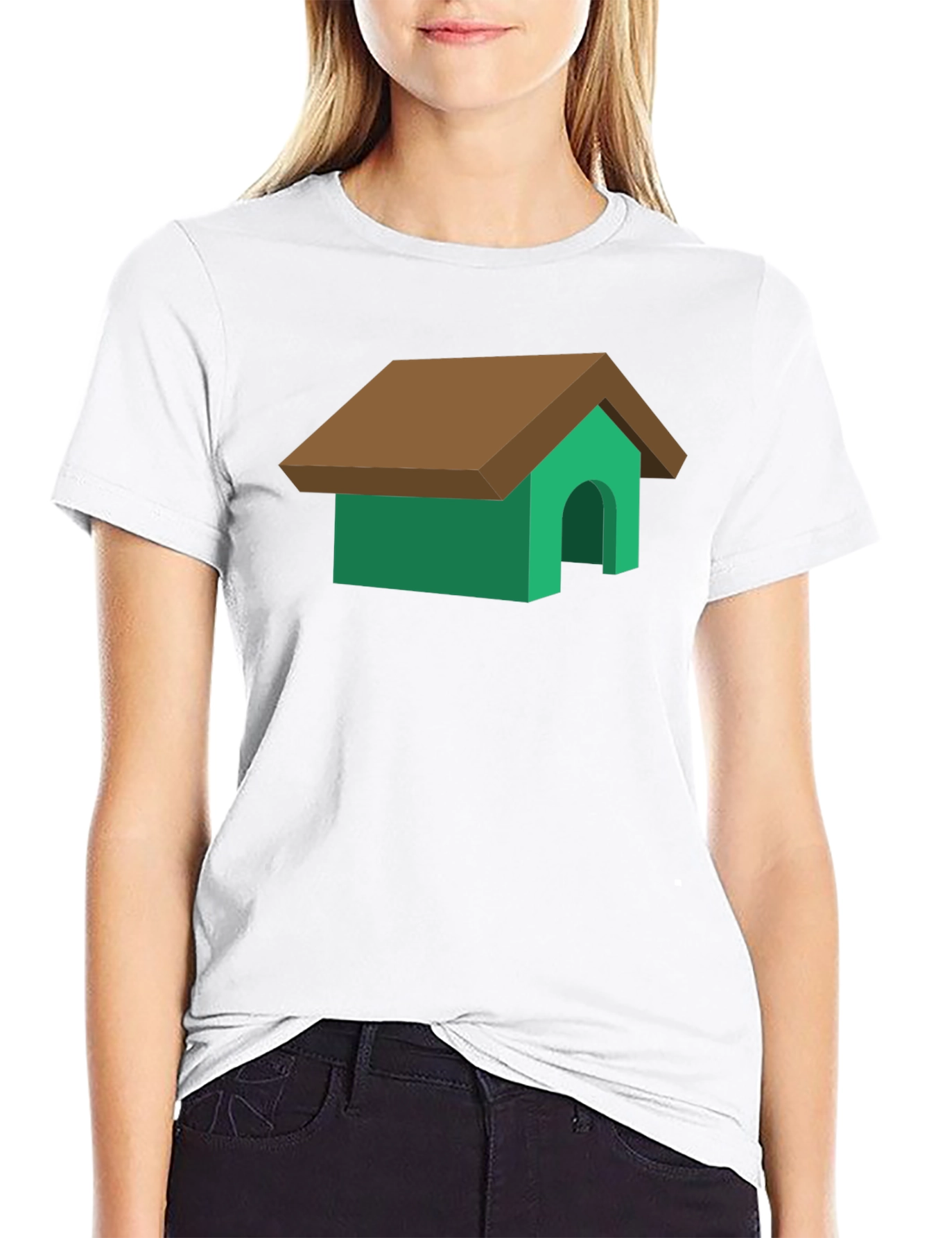 Dog House Graphic Tee - Funny Pet Lover Shirt