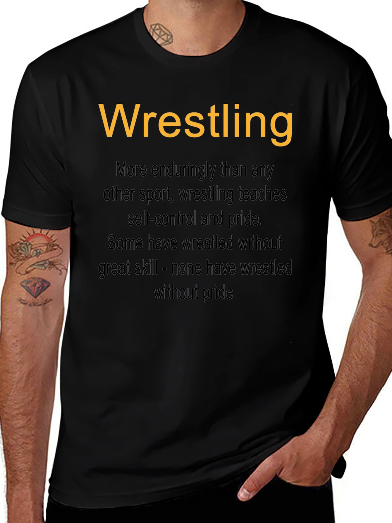 Wrestling Pride Graphic Tee