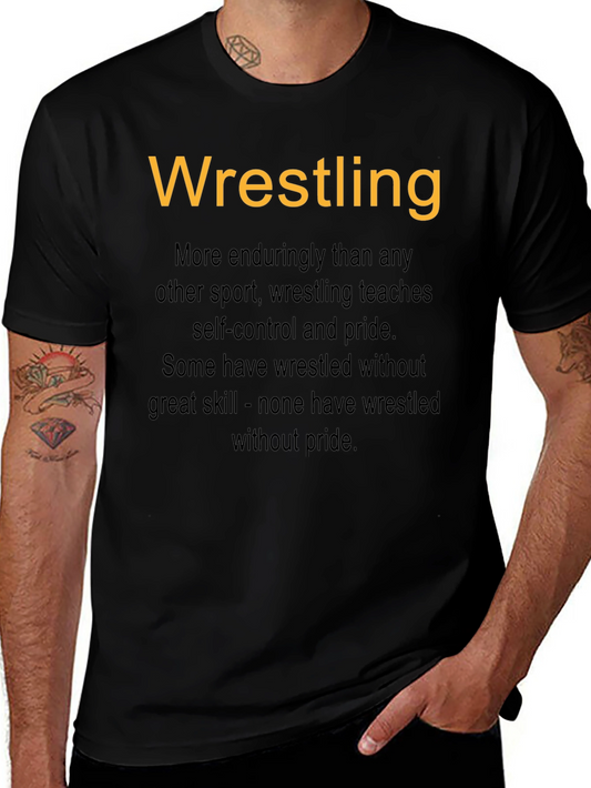 Wrestling Pride Graphic Tee