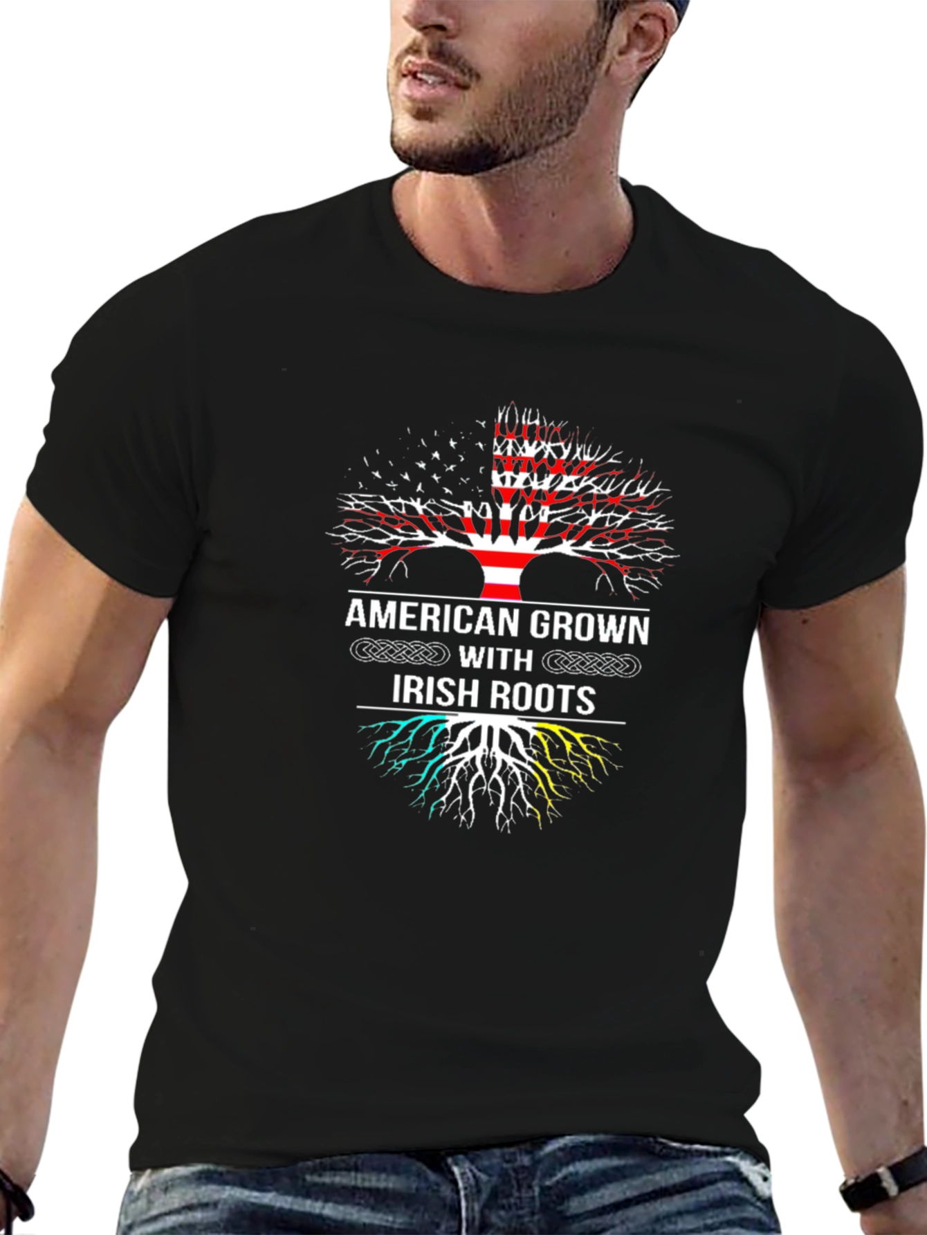 American Grown Irish Roots T-Shirt
