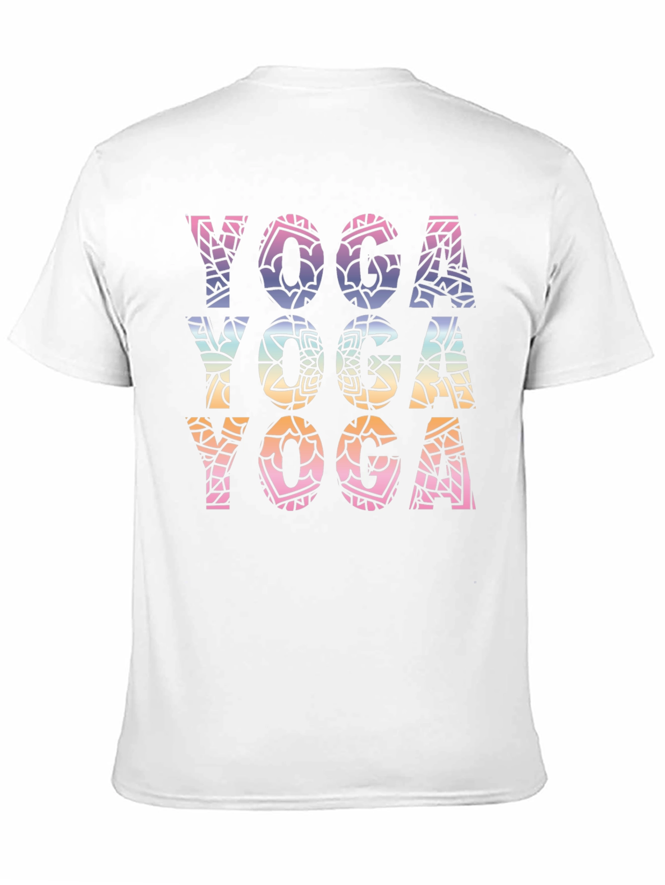 Yoga Mandala Graphic Tee - Relaxed Fit