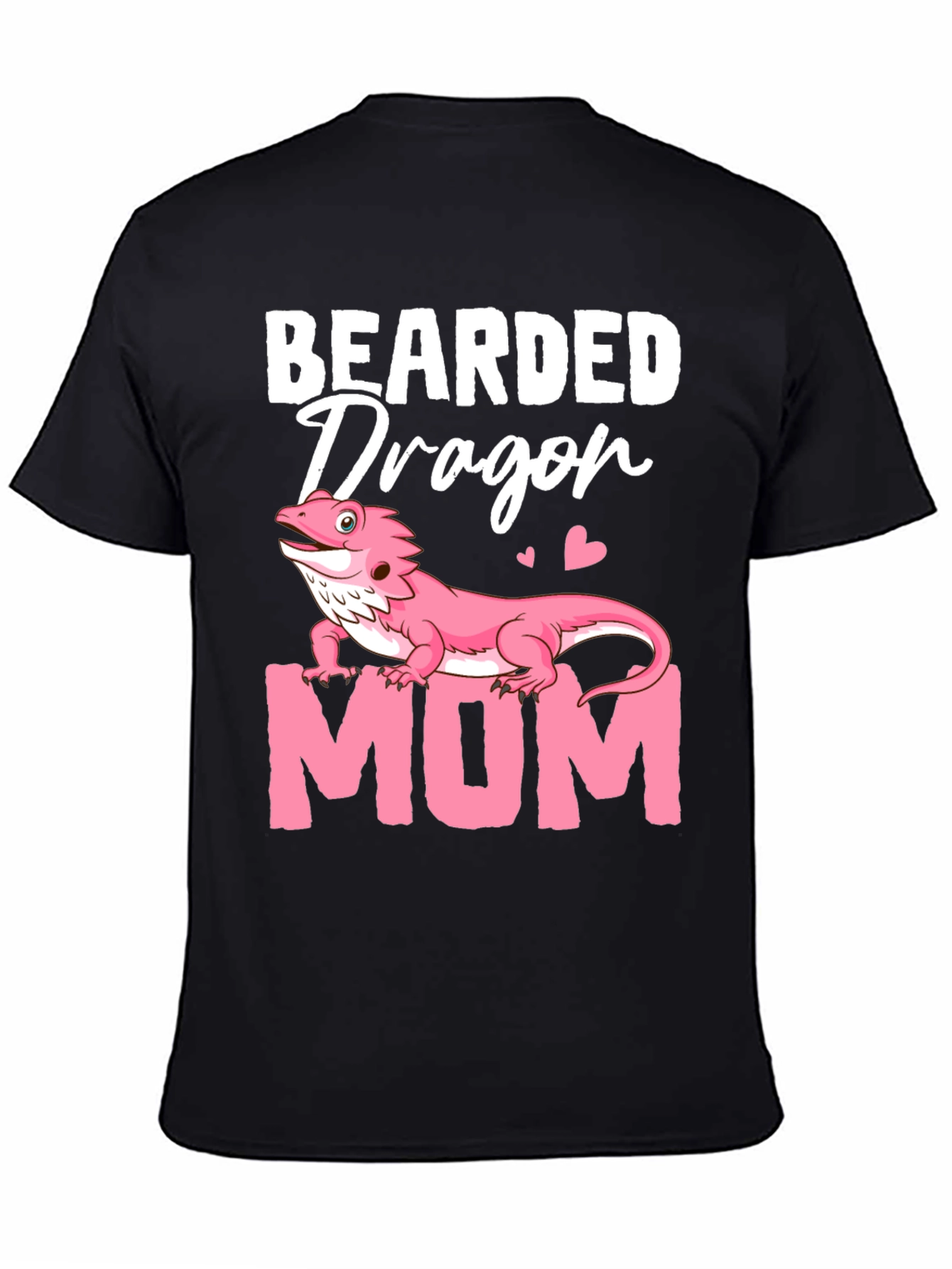 Bearded Dragon Mom Graphic T-Shirt