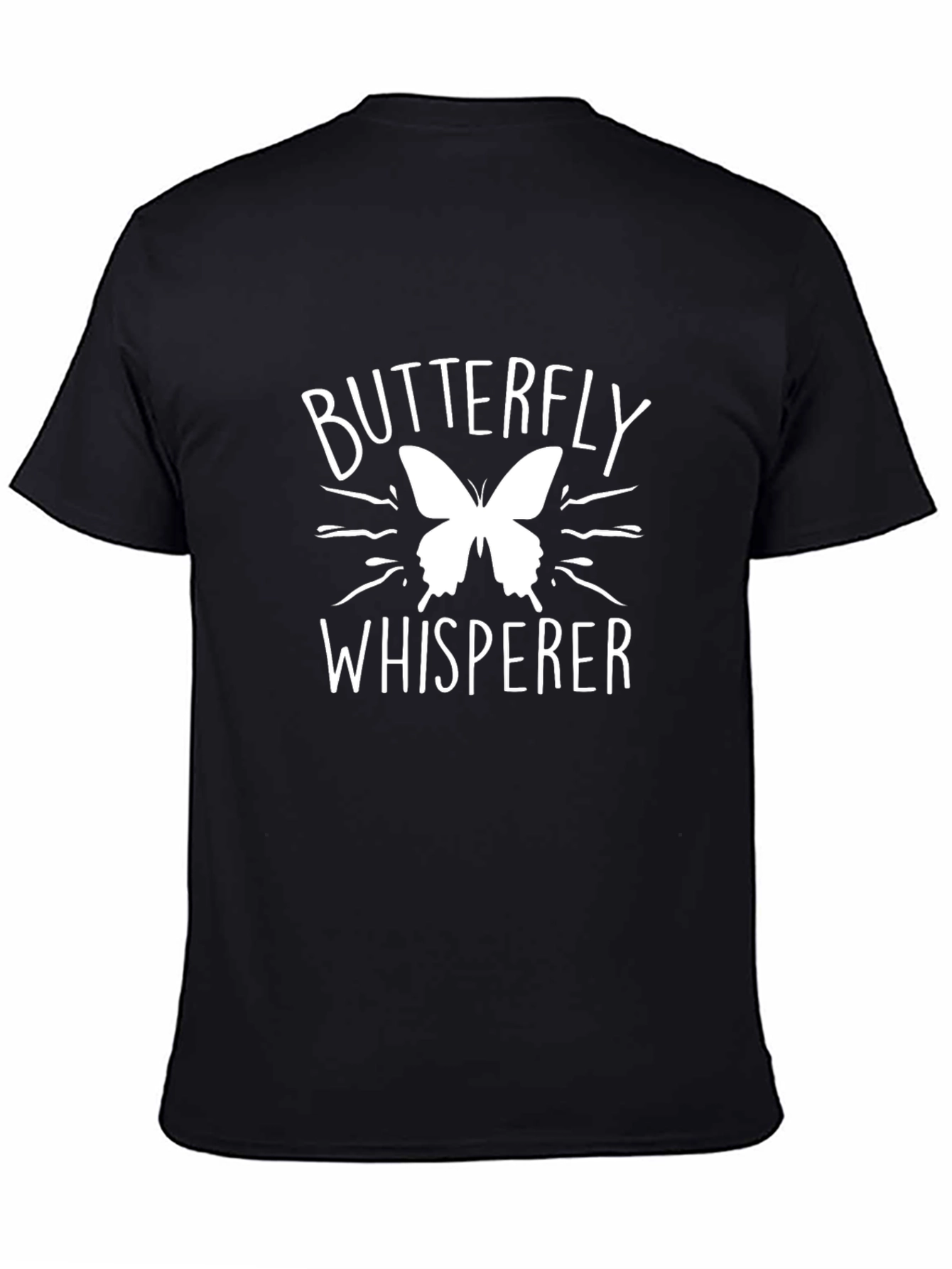 Butterfly Whisperer Graphic Tee - Black