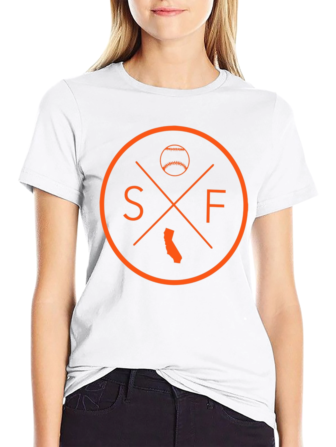 SF Baseball Graphic Tee - California Pride