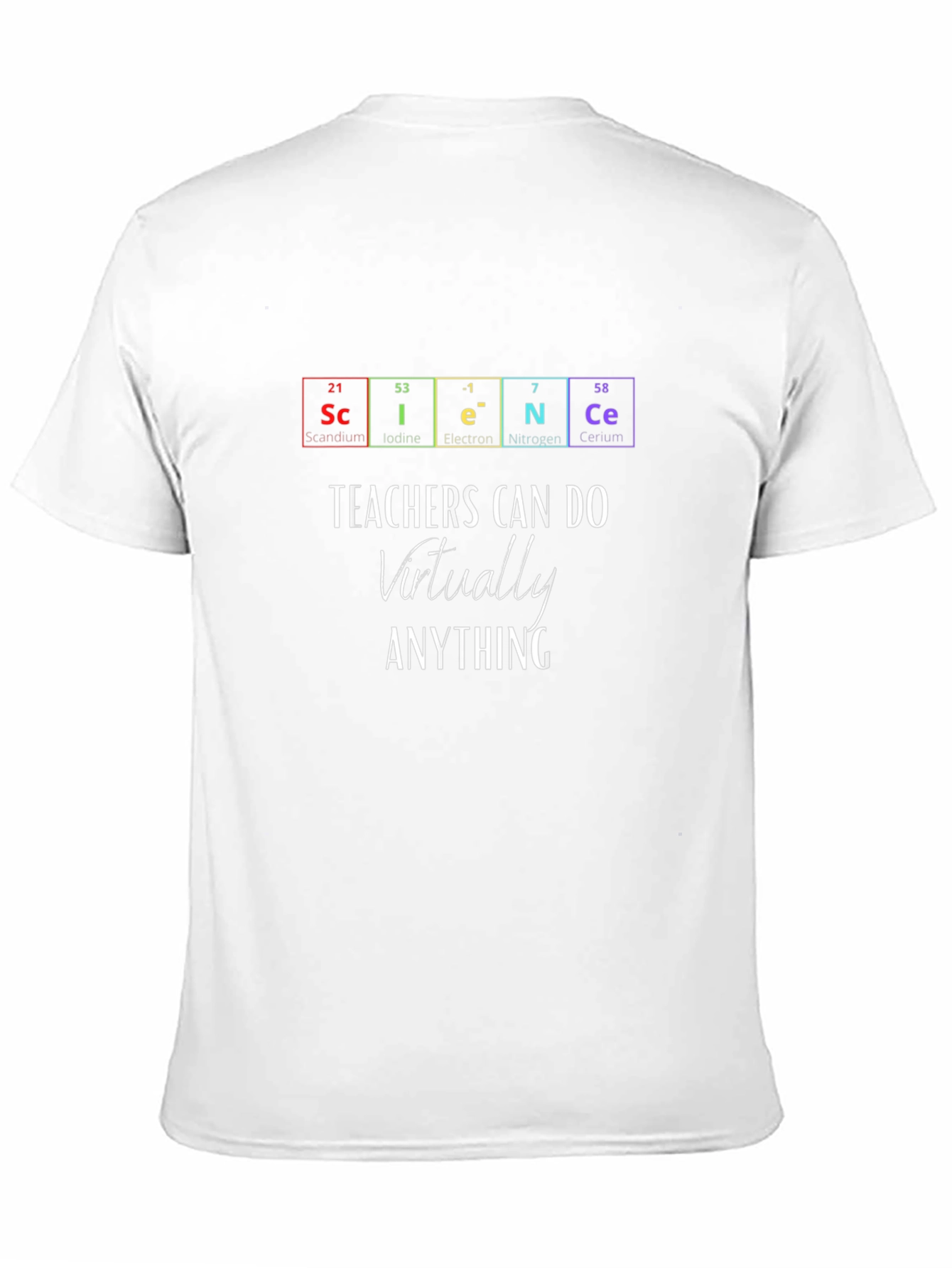 Science Teachers Can Do Anything T-Shirt
