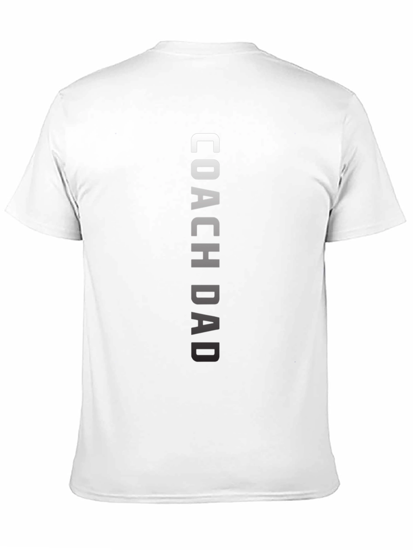 Coach Dad Graphic T-Shirt - Black Casual Tee