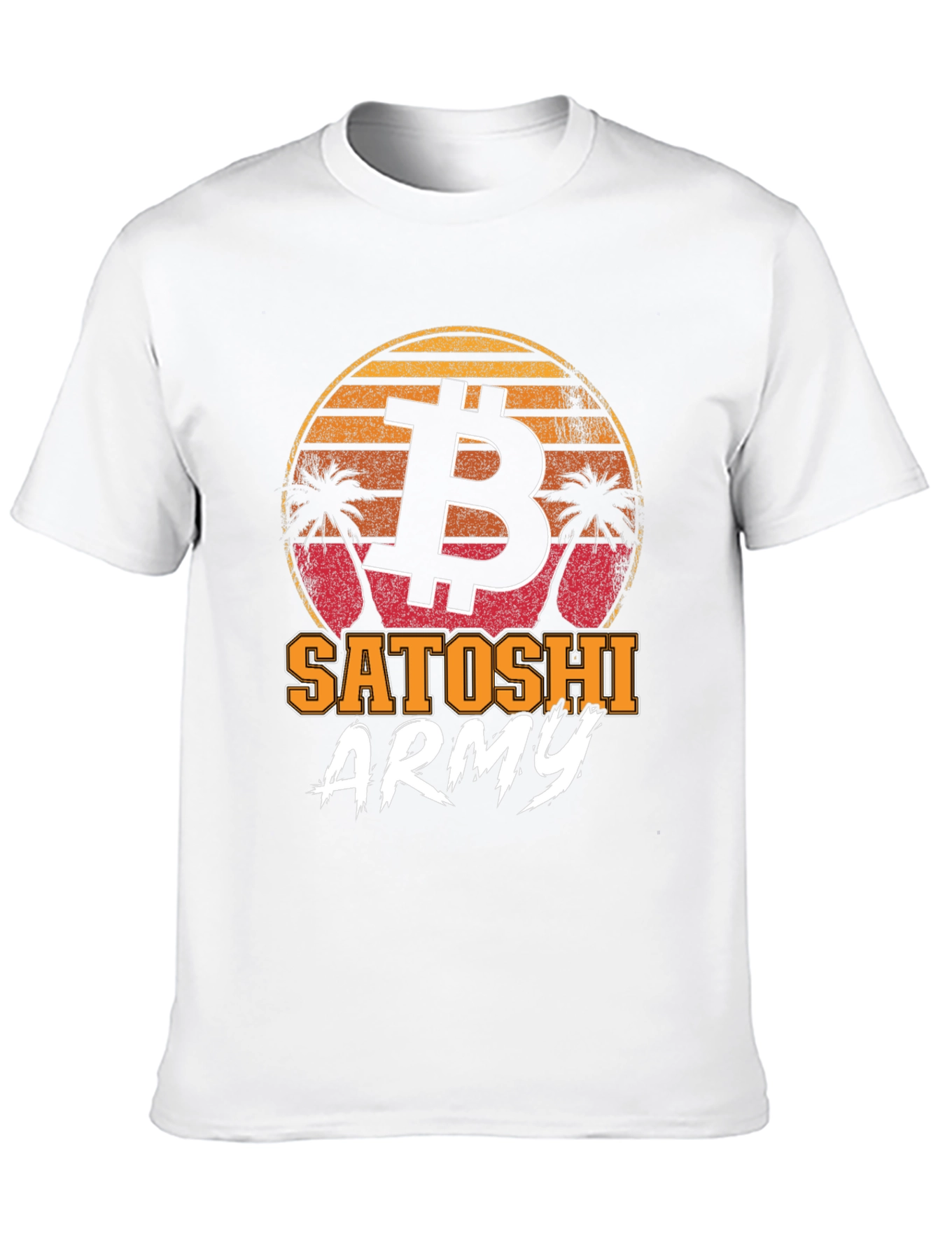 Bitcoin Satoshi Army Graphic Tee