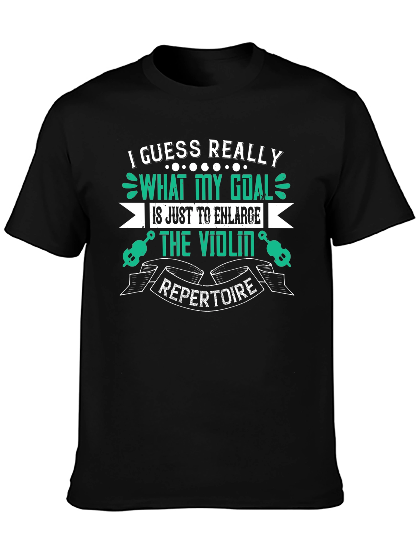 Violin Repertoire Graphic Tee - Music Lovers Shirt