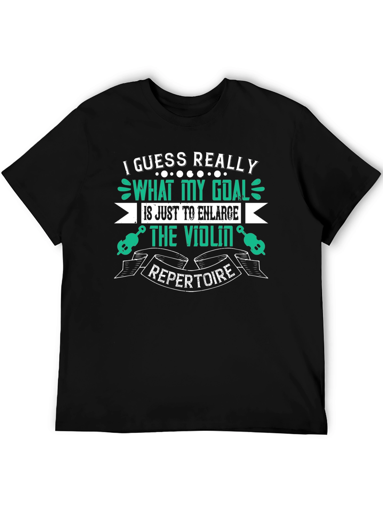 Violin Repertoire Graphic Tee - Music Lovers Shirt
