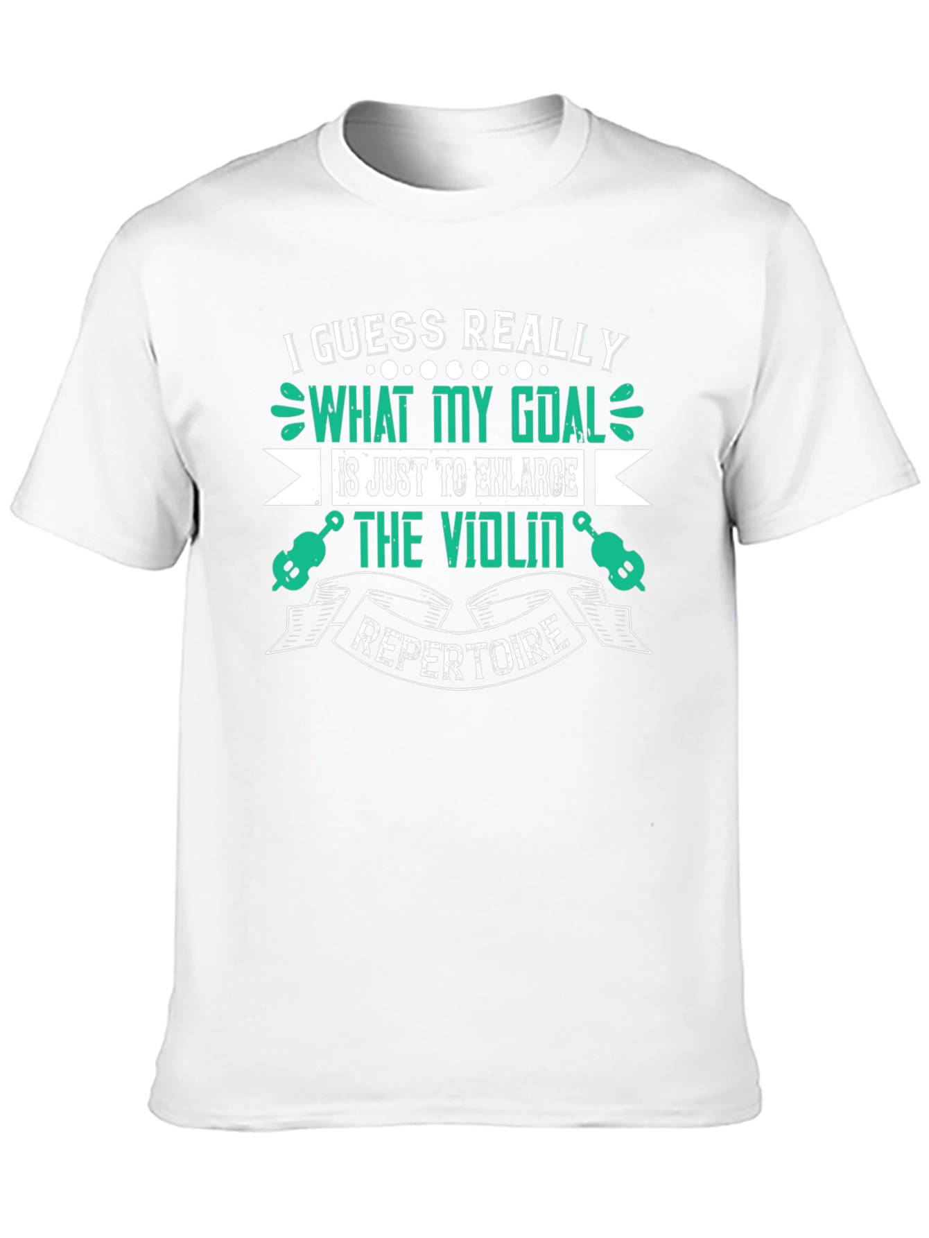 Violin Repertoire Graphic Tee - Music Lovers Shirt