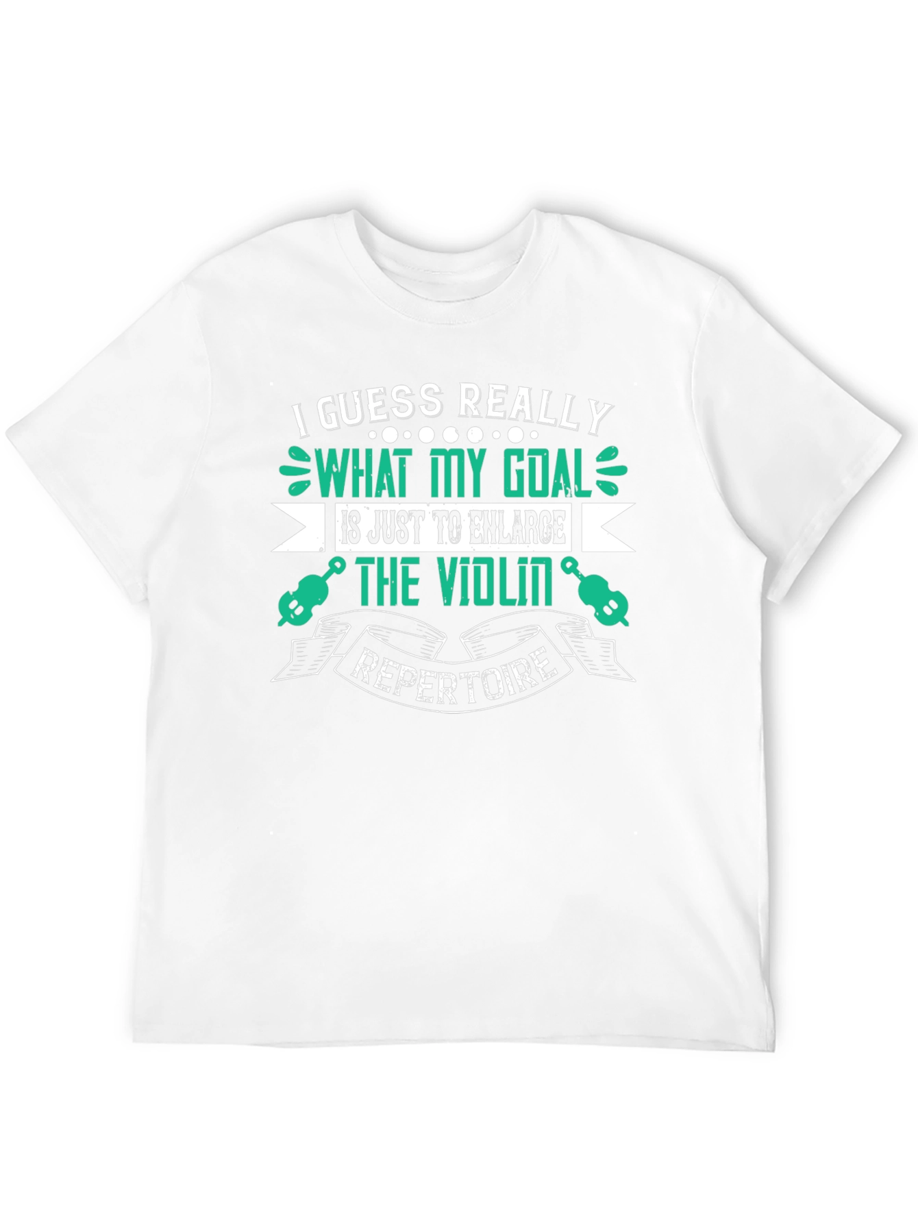 Violin Repertoire Graphic Tee - Music Lovers Shirt