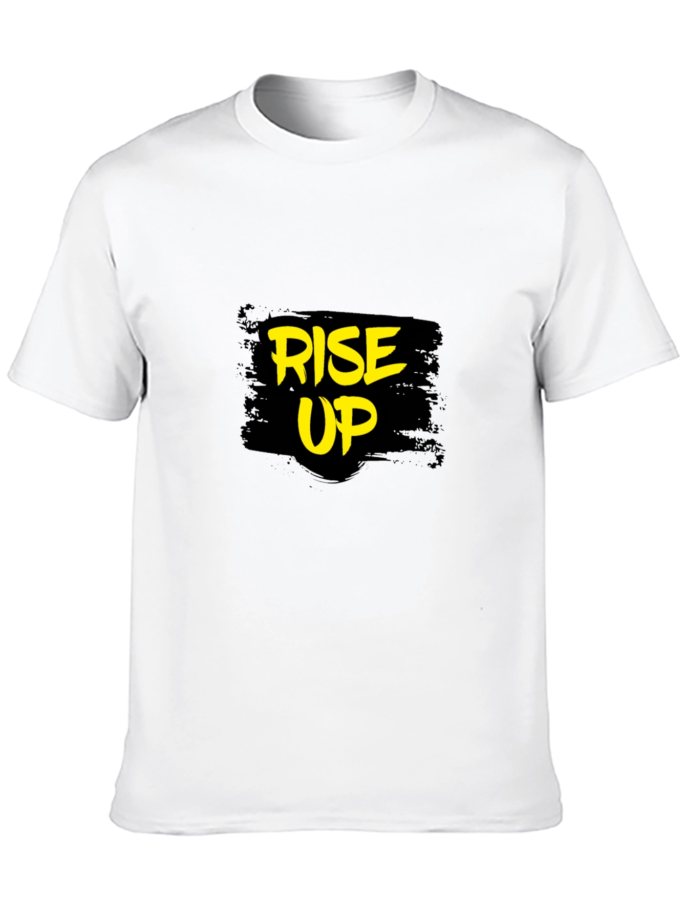 Rise Up Black Graphic T-Shirt