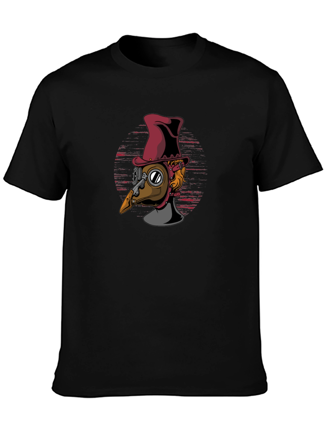 Steampunk Plague Doctor T-Shirt - Unique Design