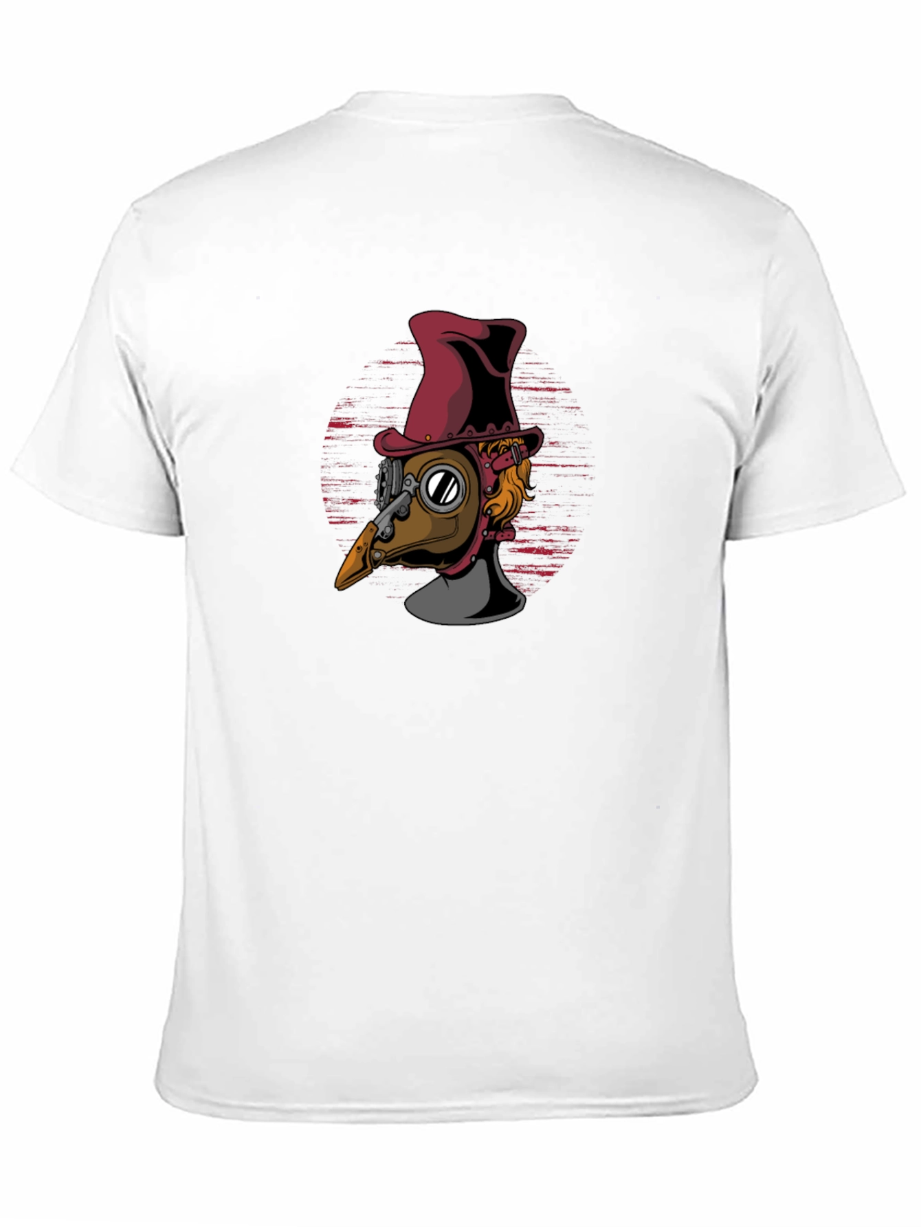 Steampunk Plague Doctor T-Shirt - Unique Design