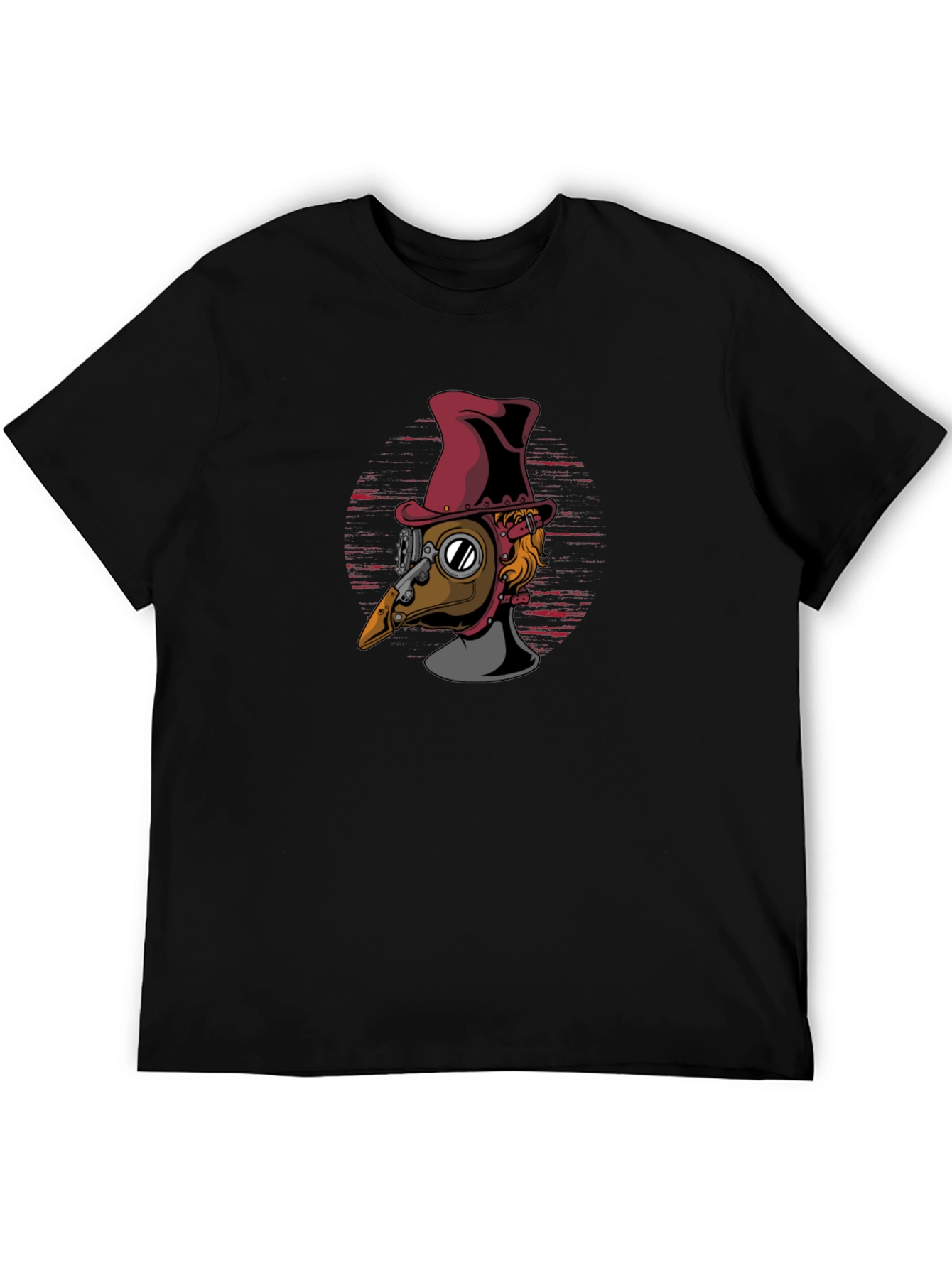 Steampunk Plague Doctor T-Shirt - Unique Design
