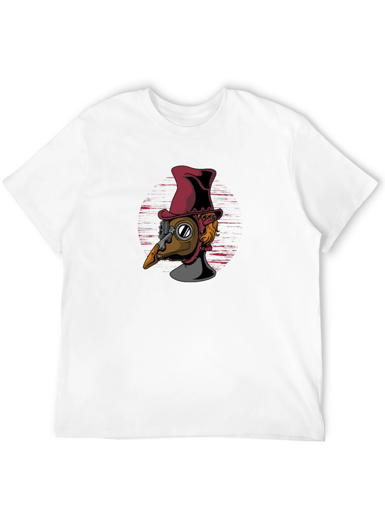 Steampunk Plague Doctor T-Shirt - Unique Design