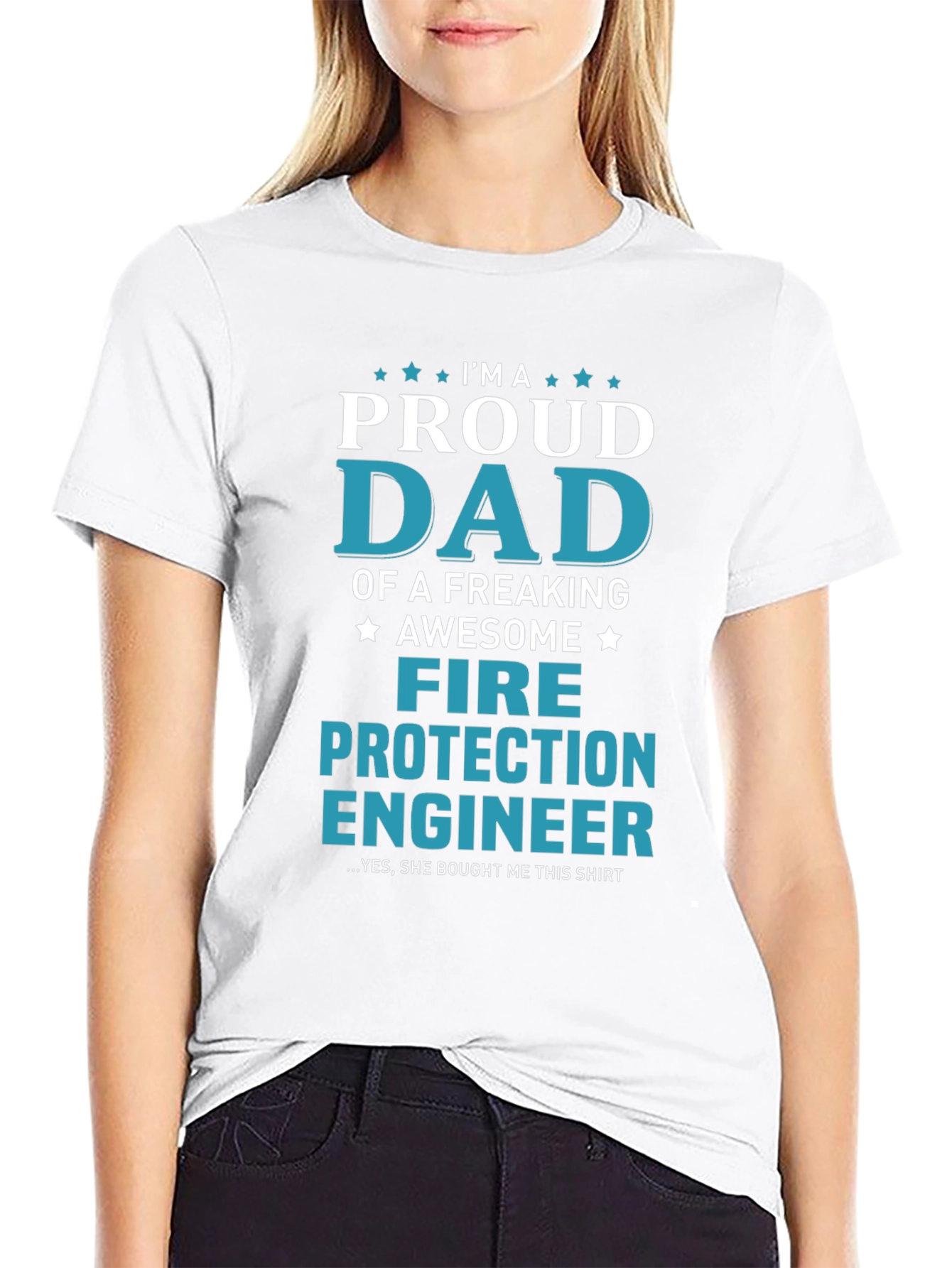 Proud Dad Fire Protection Engineer T-Shirt