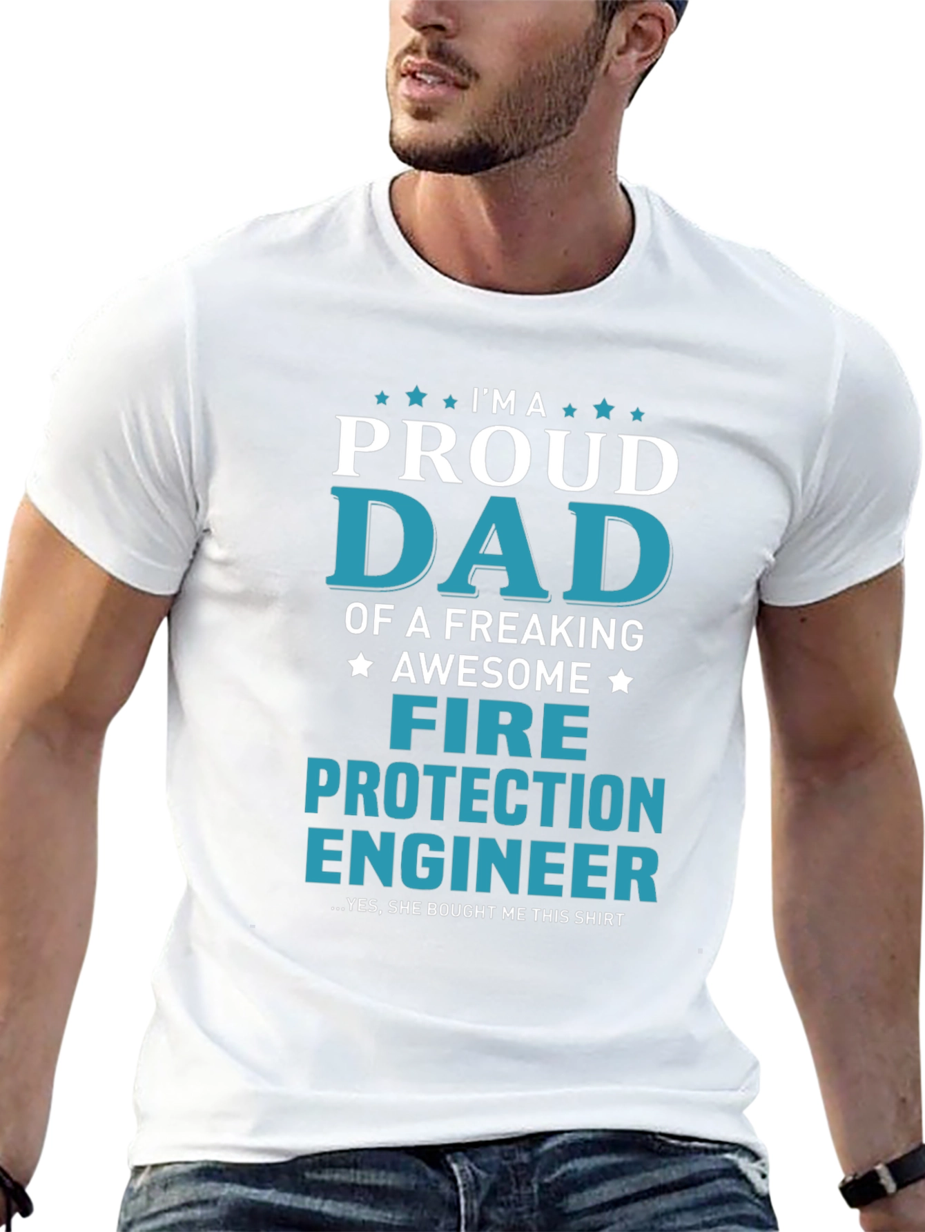 Proud Dad Fire Protection Engineer T-Shirt