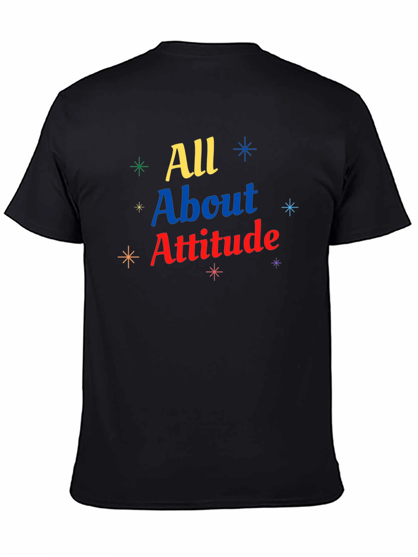 All About Attitude Graphic Tee - Trendy Style