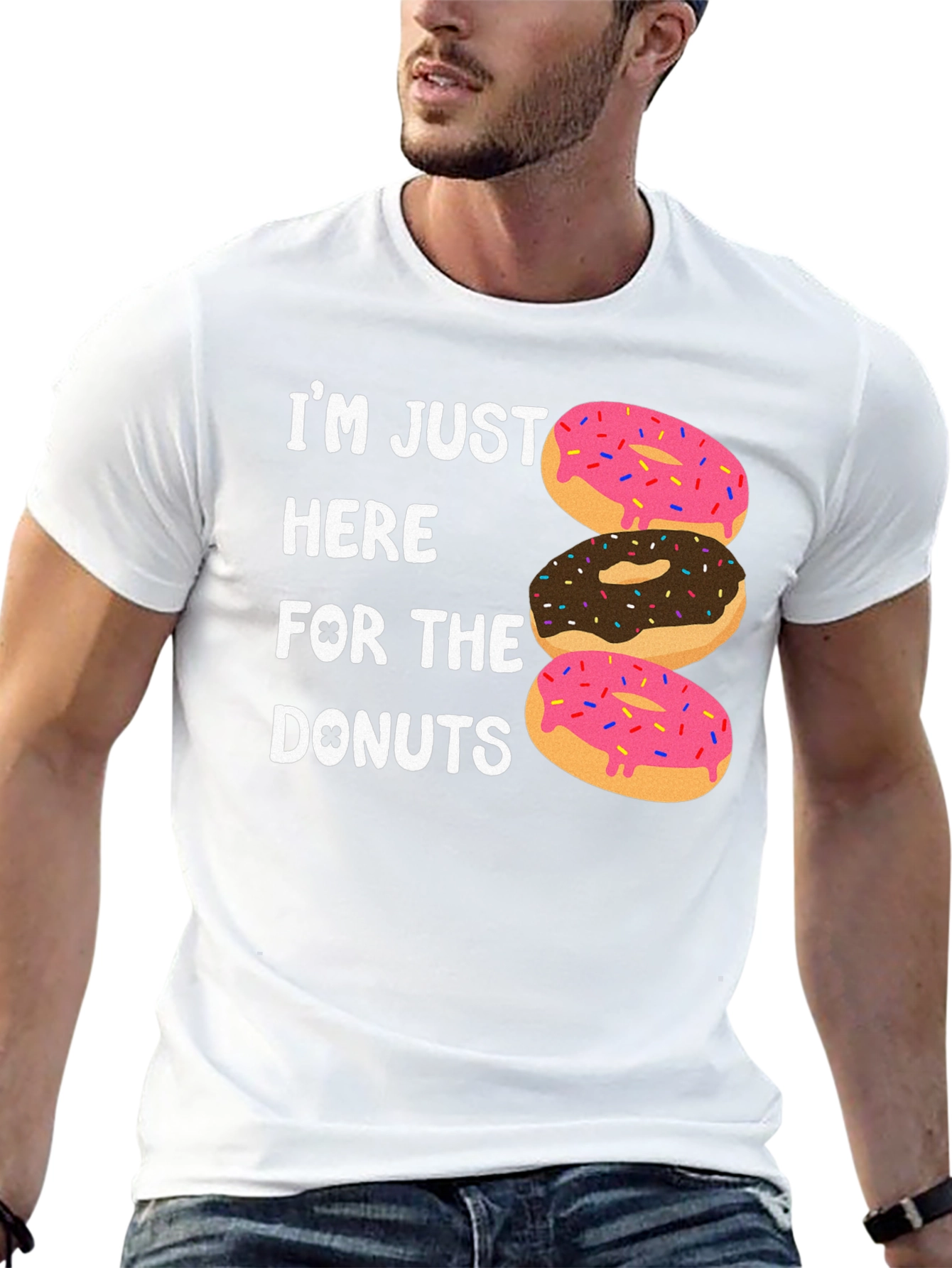 Donut Lover T-Shirt - Funny Foodie Tee