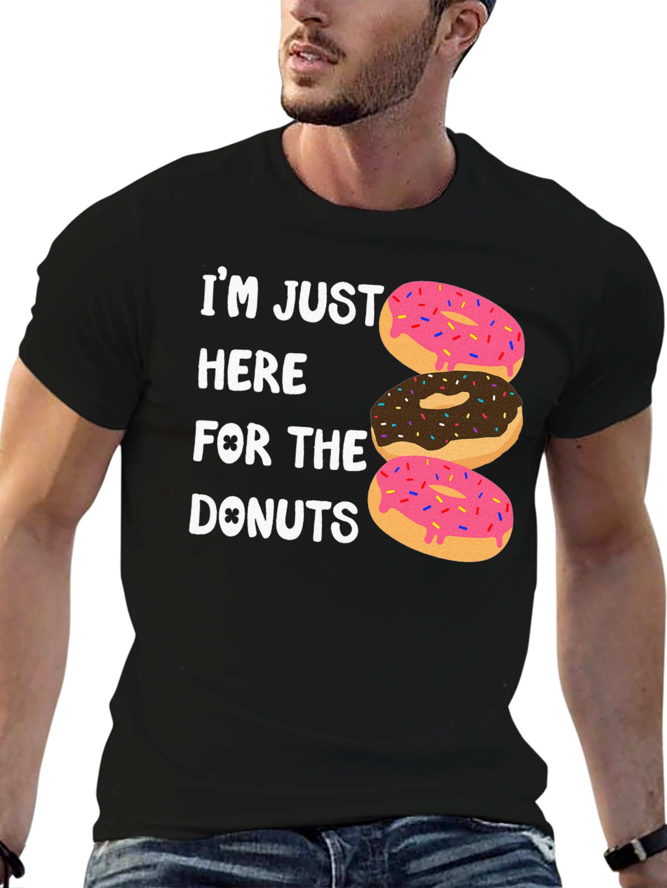 Donut Lover T-Shirt - Funny Foodie Tee