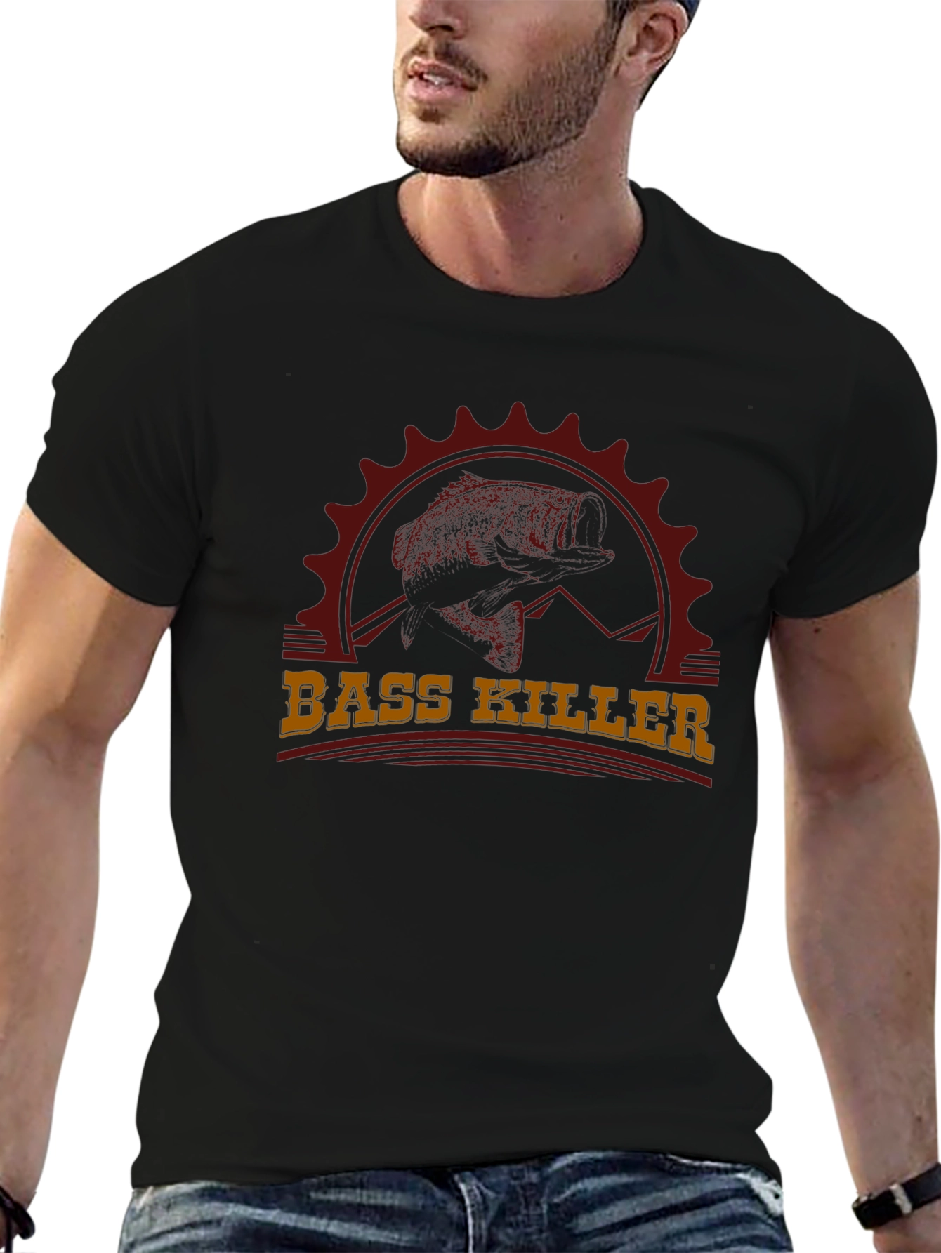 Bass Killer Graphic T-Shirt - Fishing Apparel