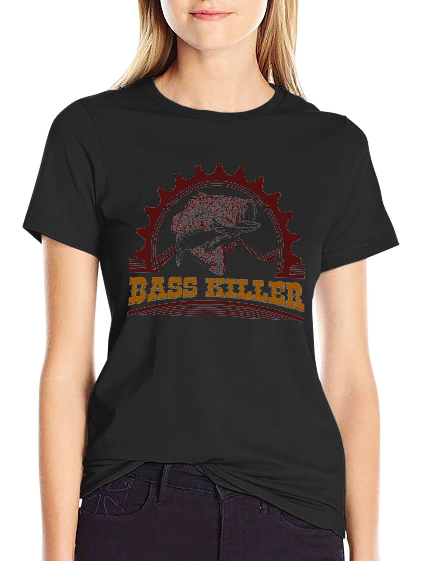 Bass Killer Graphic T-Shirt - Fishing Apparel