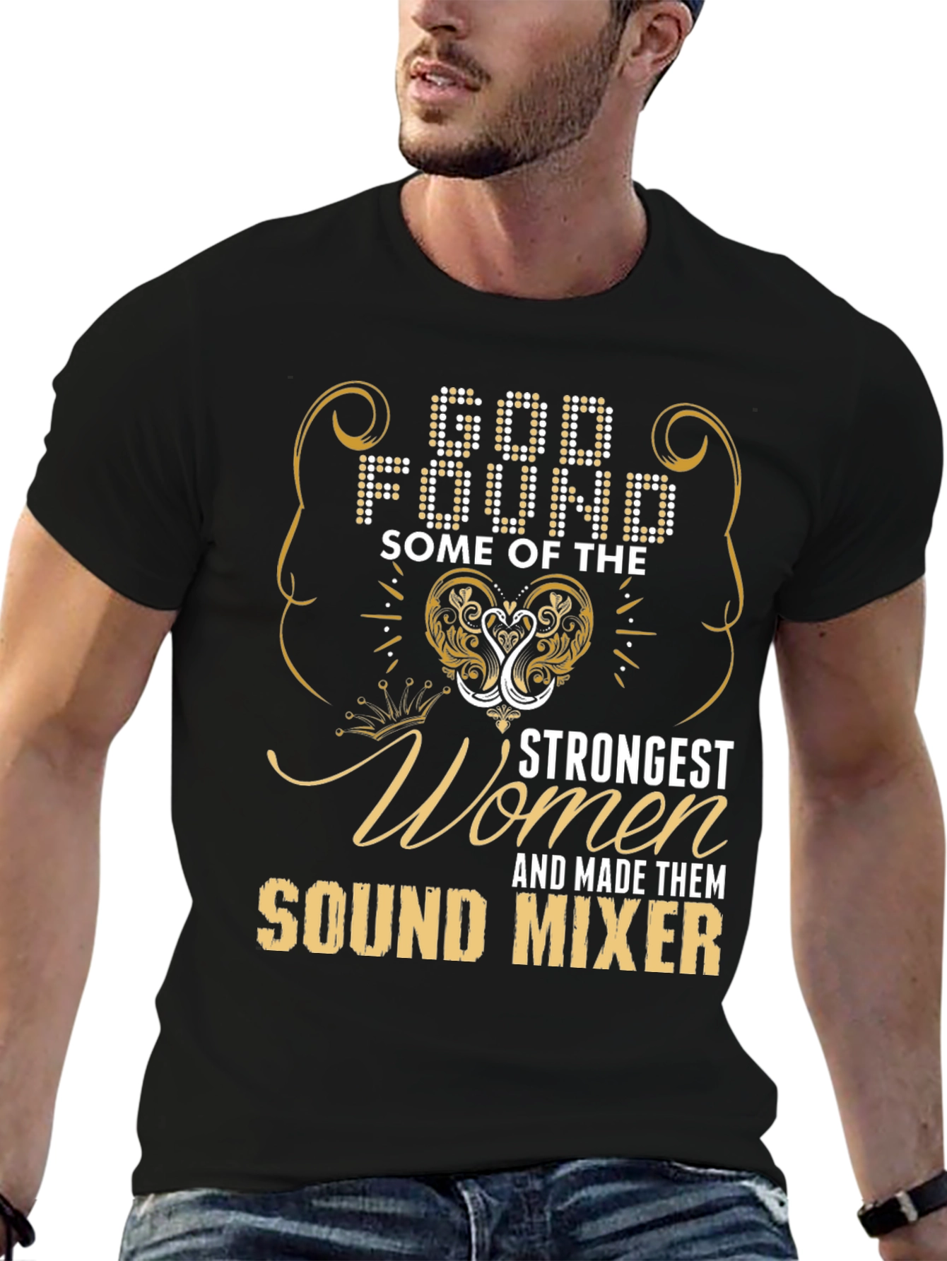 Strongest Women Sound Mixer T-Shirt