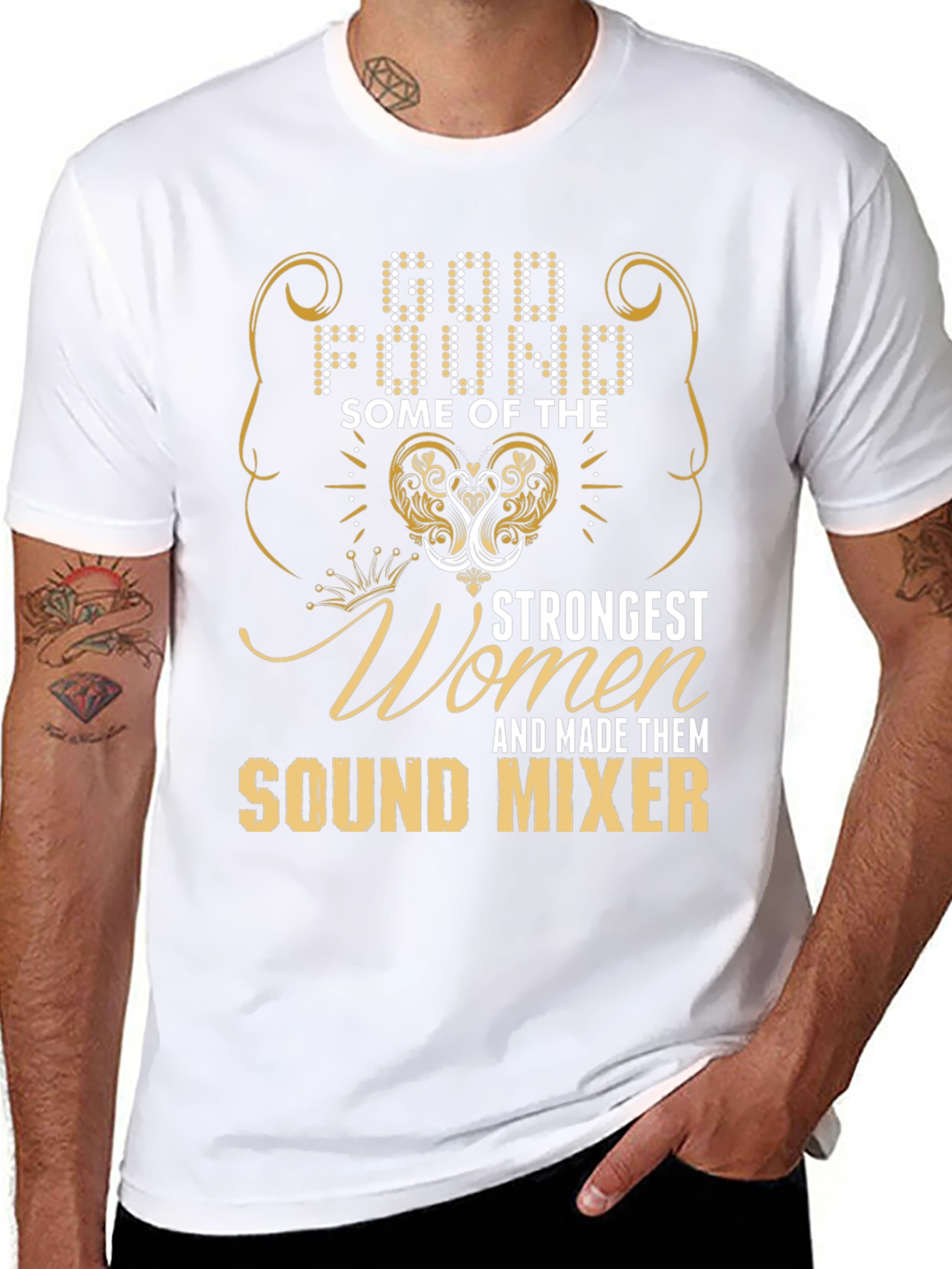 Strongest Women Sound Mixer T-Shirt