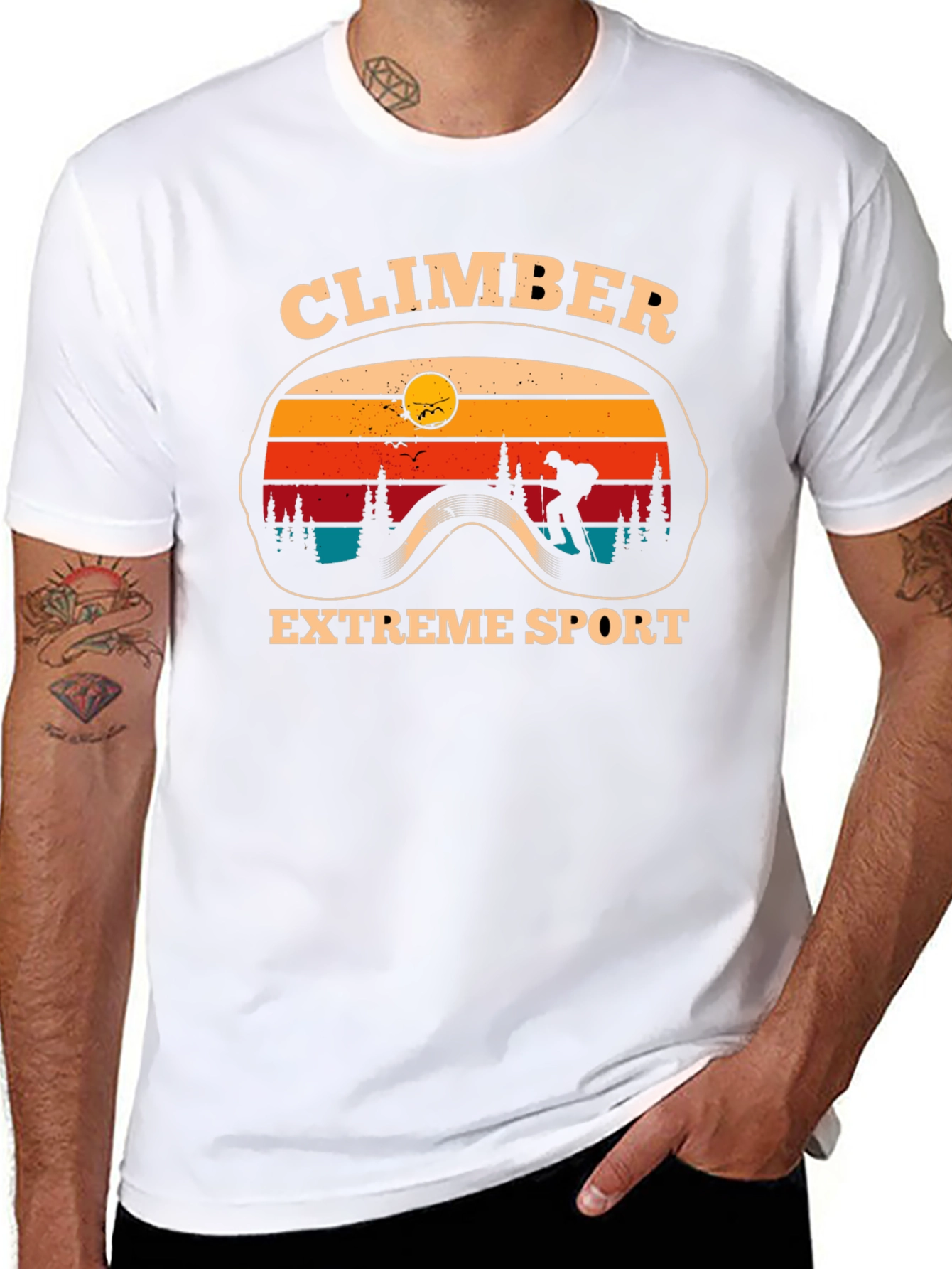 Climber Extreme Sport Graphic Tee - Unisex