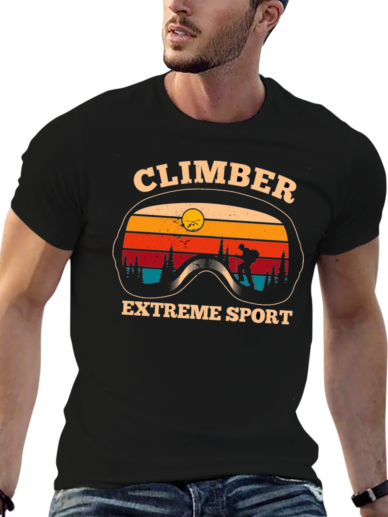 Climber Extreme Sport Graphic Tee - Unisex