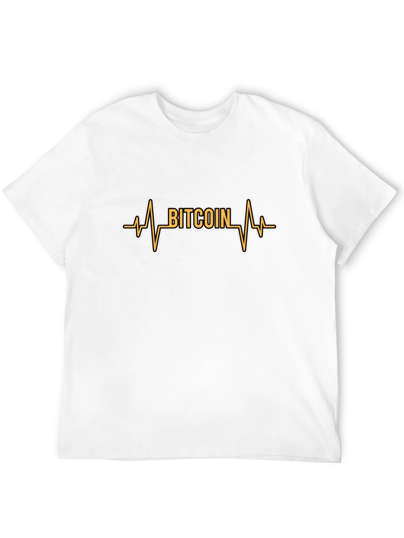 Bitcoin Heartbeat T-Shirt - Crypto Style